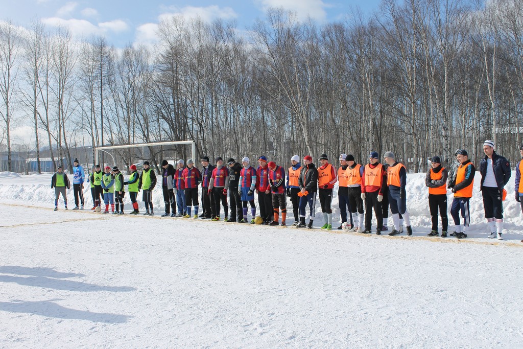 Турнир по зимнему футболу в Смирных