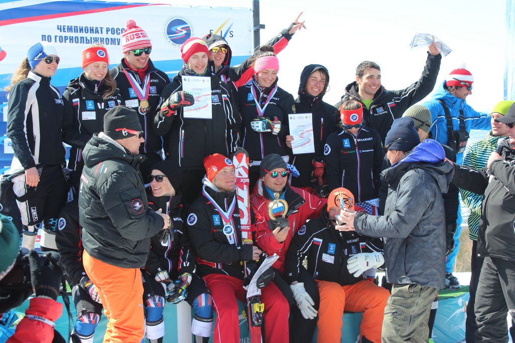 Награждение по итогам чемпионата и Кубка России