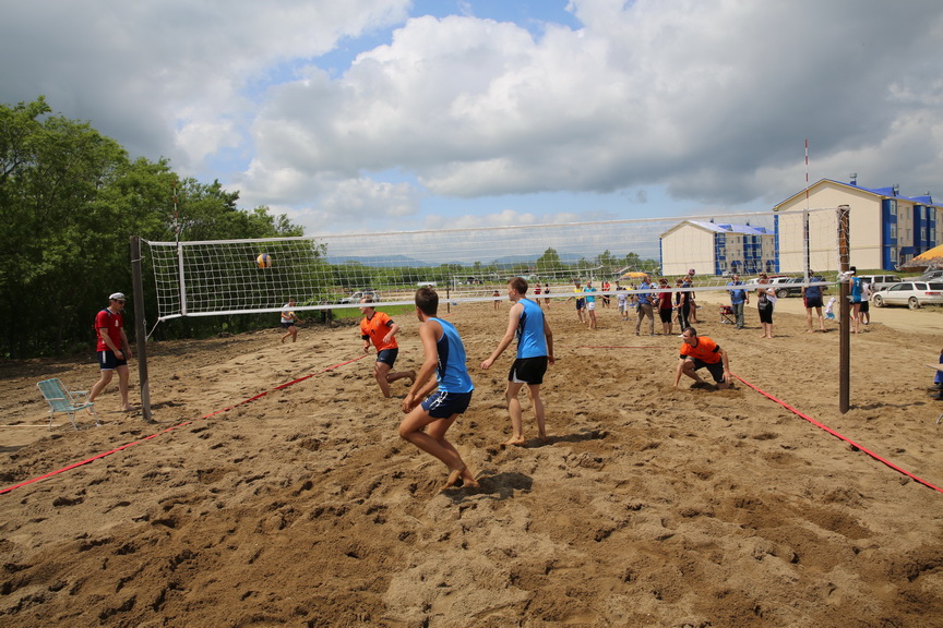 Турнир по пляжному волейболу в Дальнем