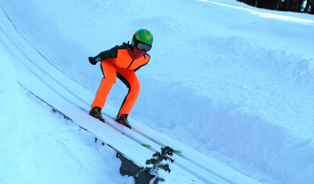 Новая методика прыжков на лыжах с трамплина