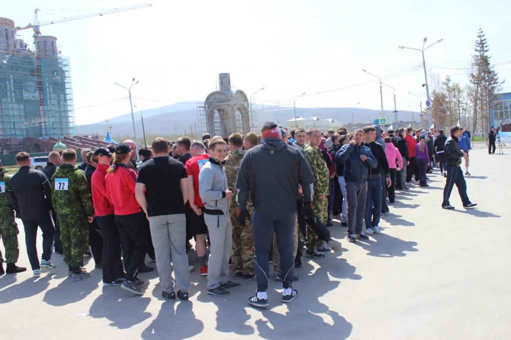Легкоатлетический кросс, посвященный девяностолетию образования Сахалинского общества Динамо
