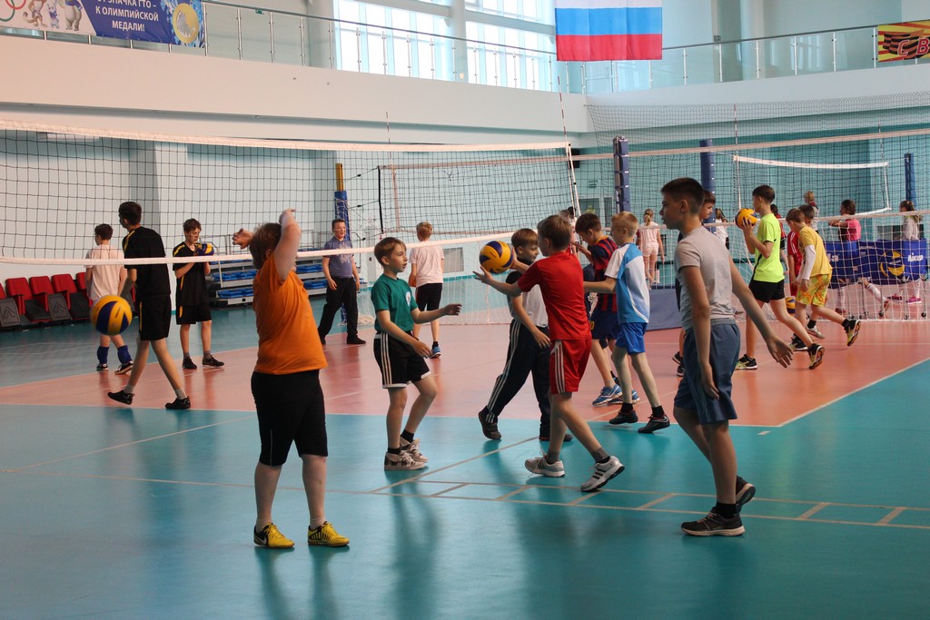Летний оздоровительный лагерь волейбольного центра Сахалин