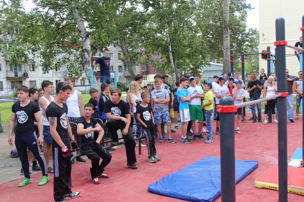 Открытый чемпионат Сахалинской области по воркауту