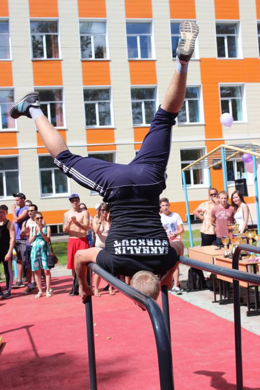 Открытый чемпионат Сахалинской области по воркауту