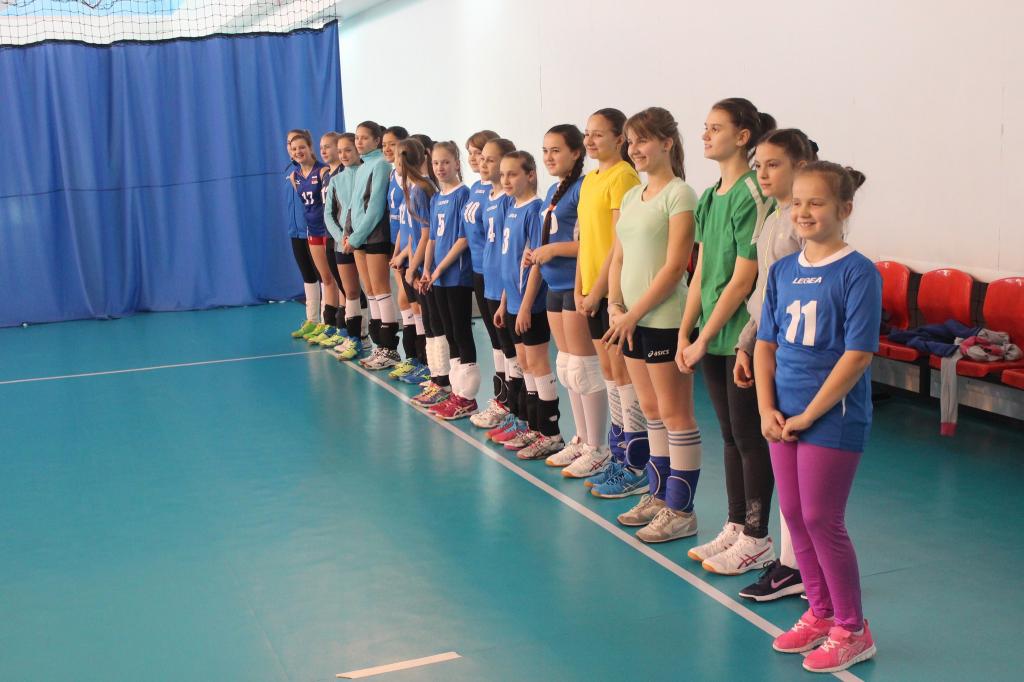 Мастер-класс волейбольной команды Сахалин