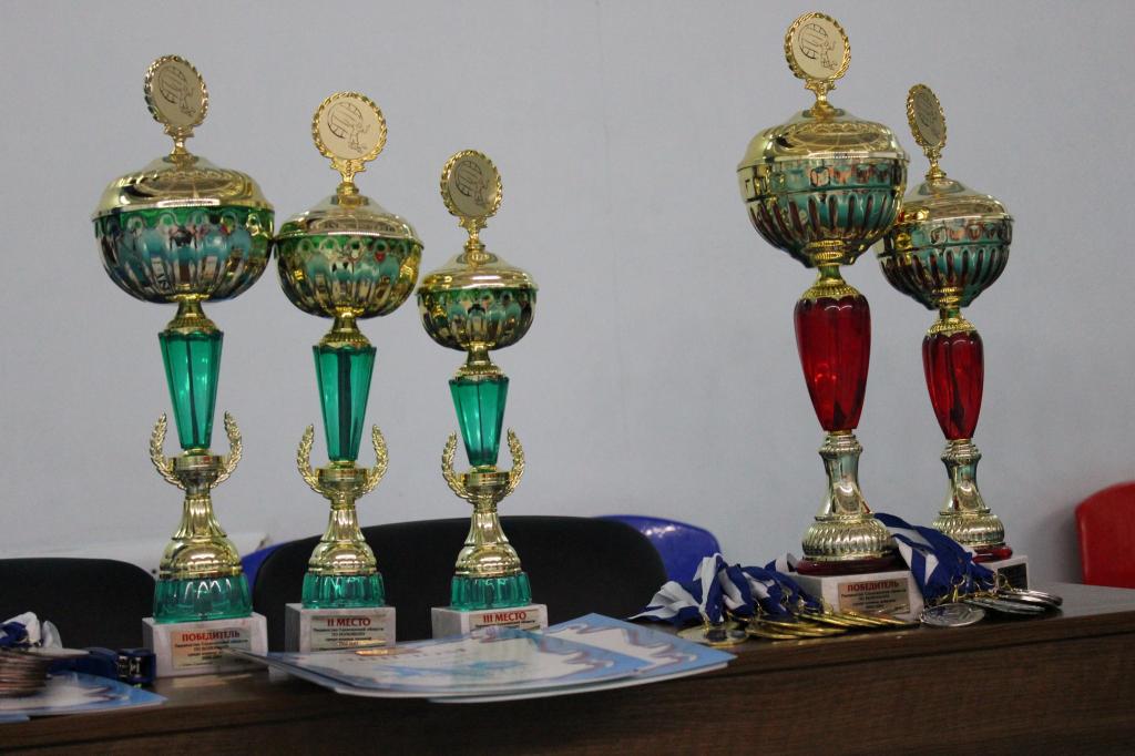 Награждение победителей и призеров первенства области