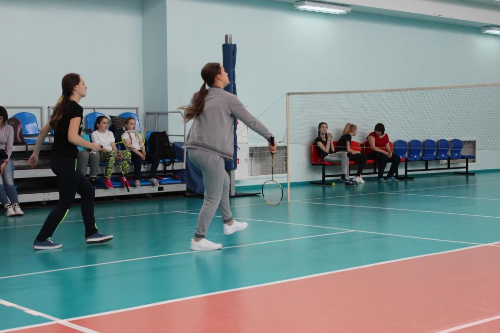 Чемпионат области по бадминтону