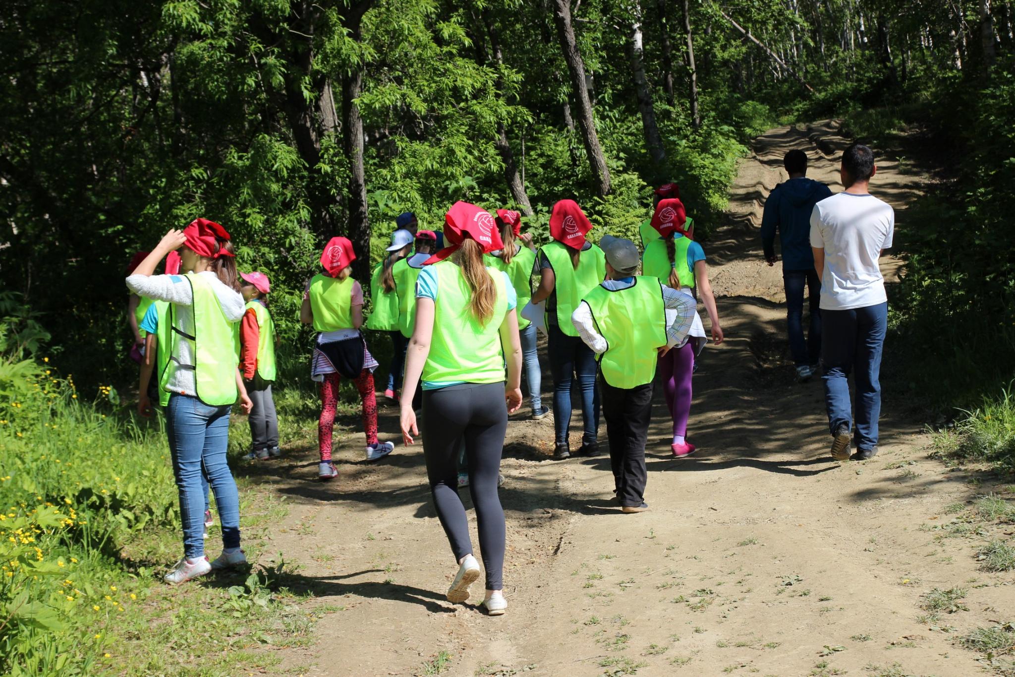 Игра "Кладоискатели" в лагере ВЦ "Сахалин"