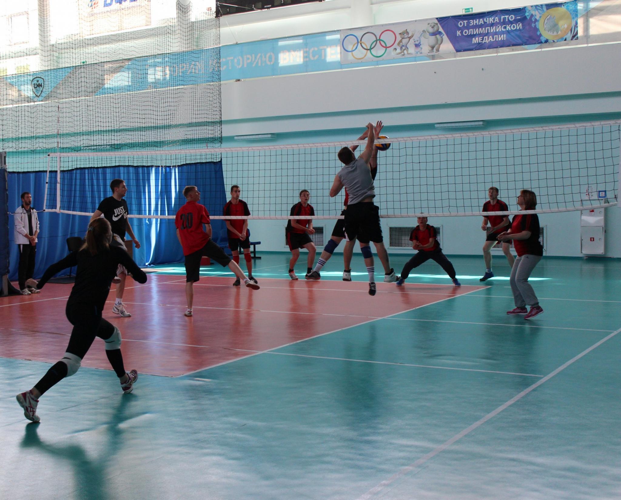 Турнир по волейболу в рамках областных сельских спортивных игр