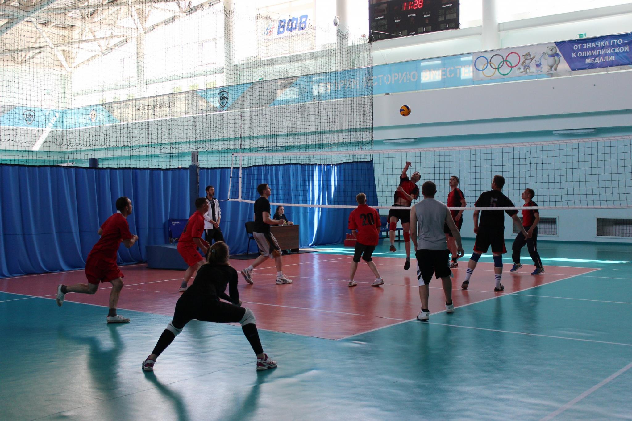 Турнир по волейболу в рамках областных сельских спортивных игр