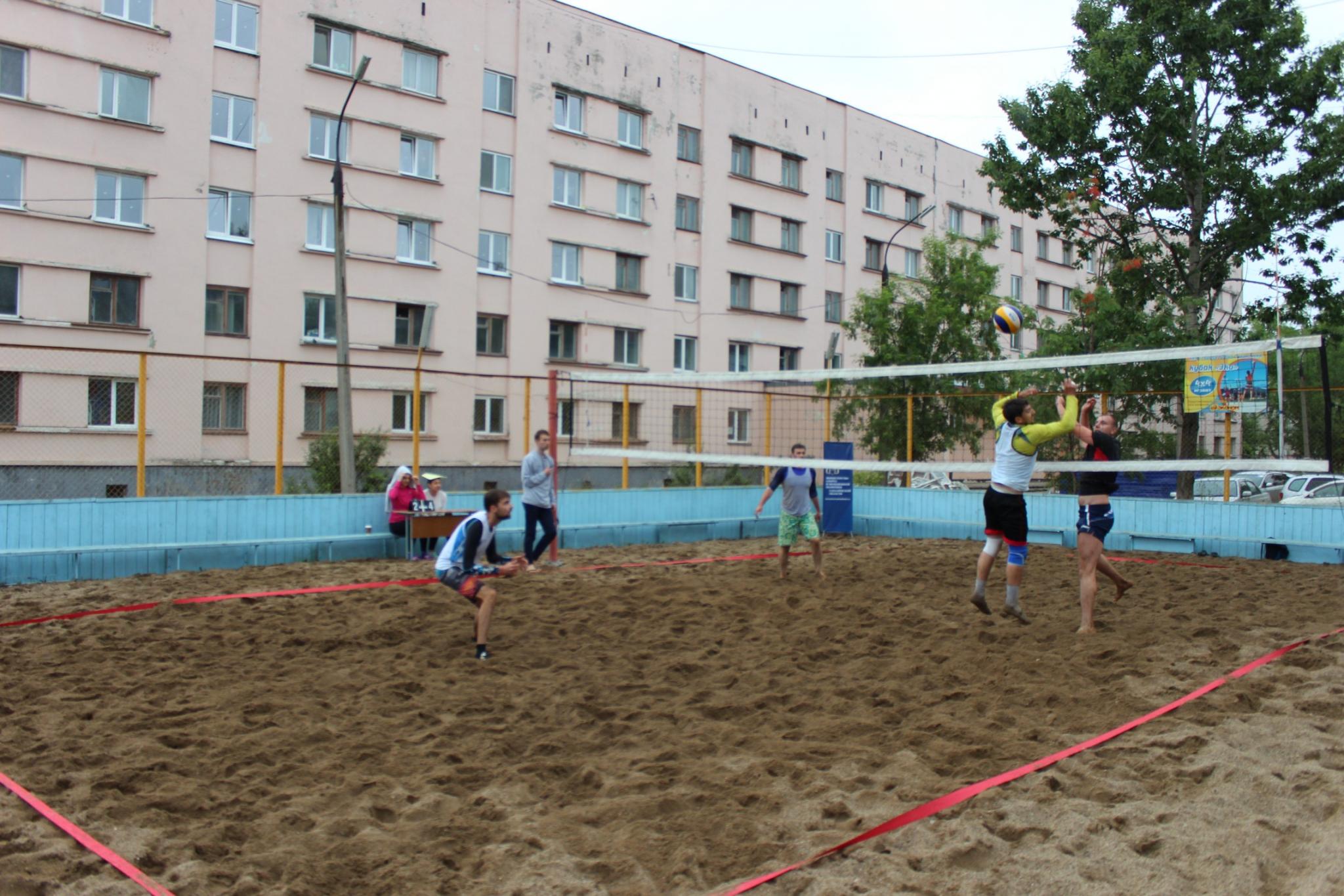 Первый этап чемпионата области по пляжному волейболу