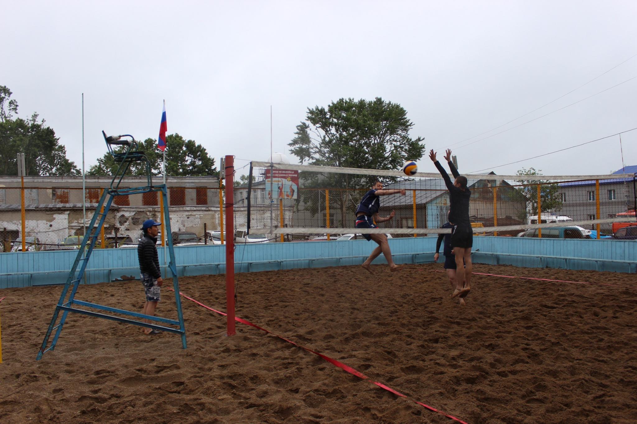 Первый этап чемпионата области по пляжному волейболу
