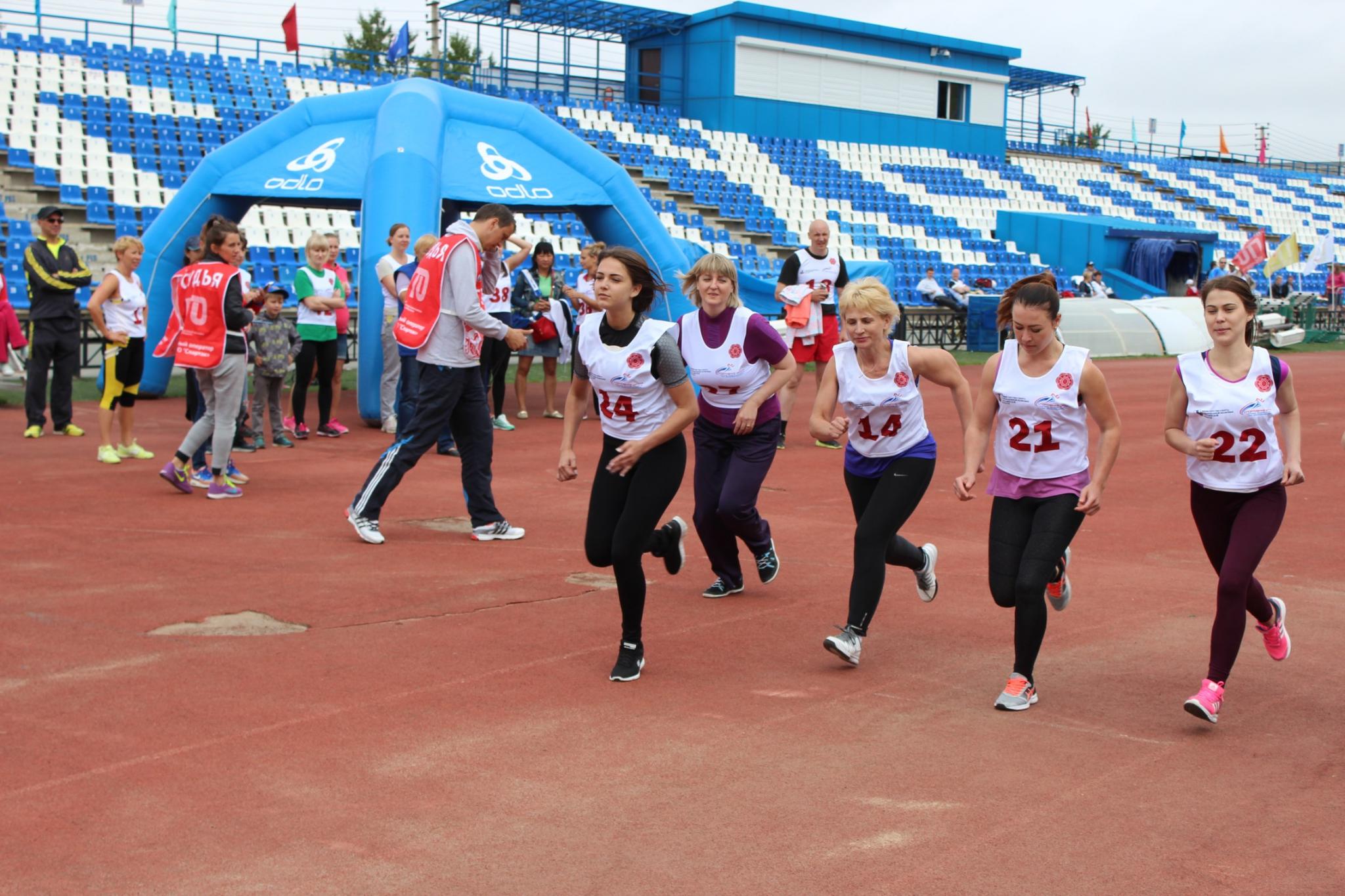 Состязания по сдаче норм ГТО в рамках Спартакиады ОИВ