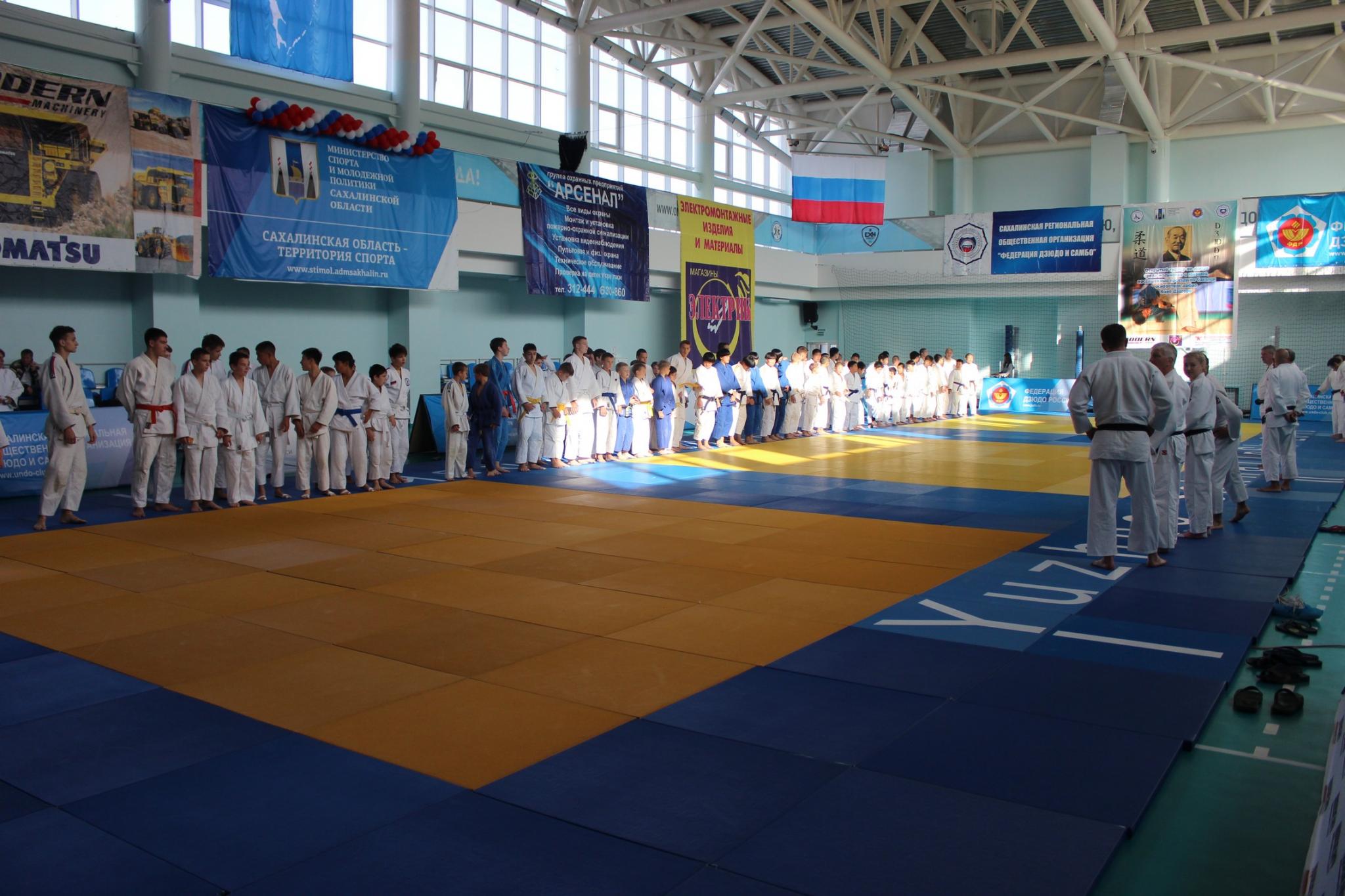 Мастер-классы по дзюдо в рамках международного турнира