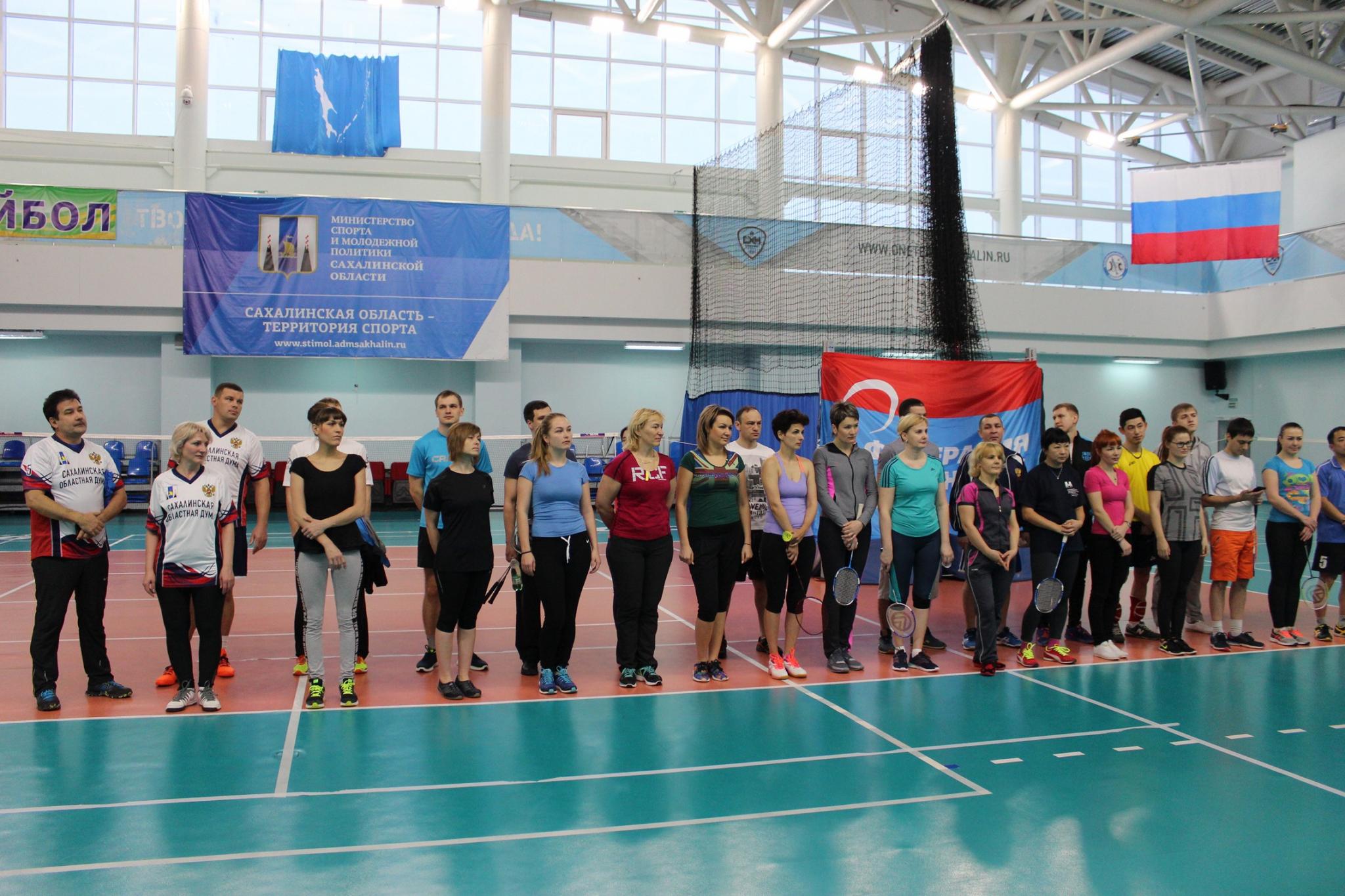 Турнир по бадминтону в рамках VI Спартакиады ОИВ