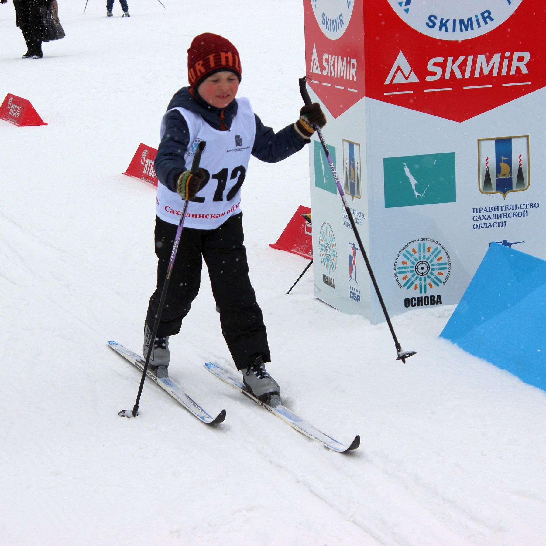 Соревнования по лыжным гонкам среди воспитанников детских садов