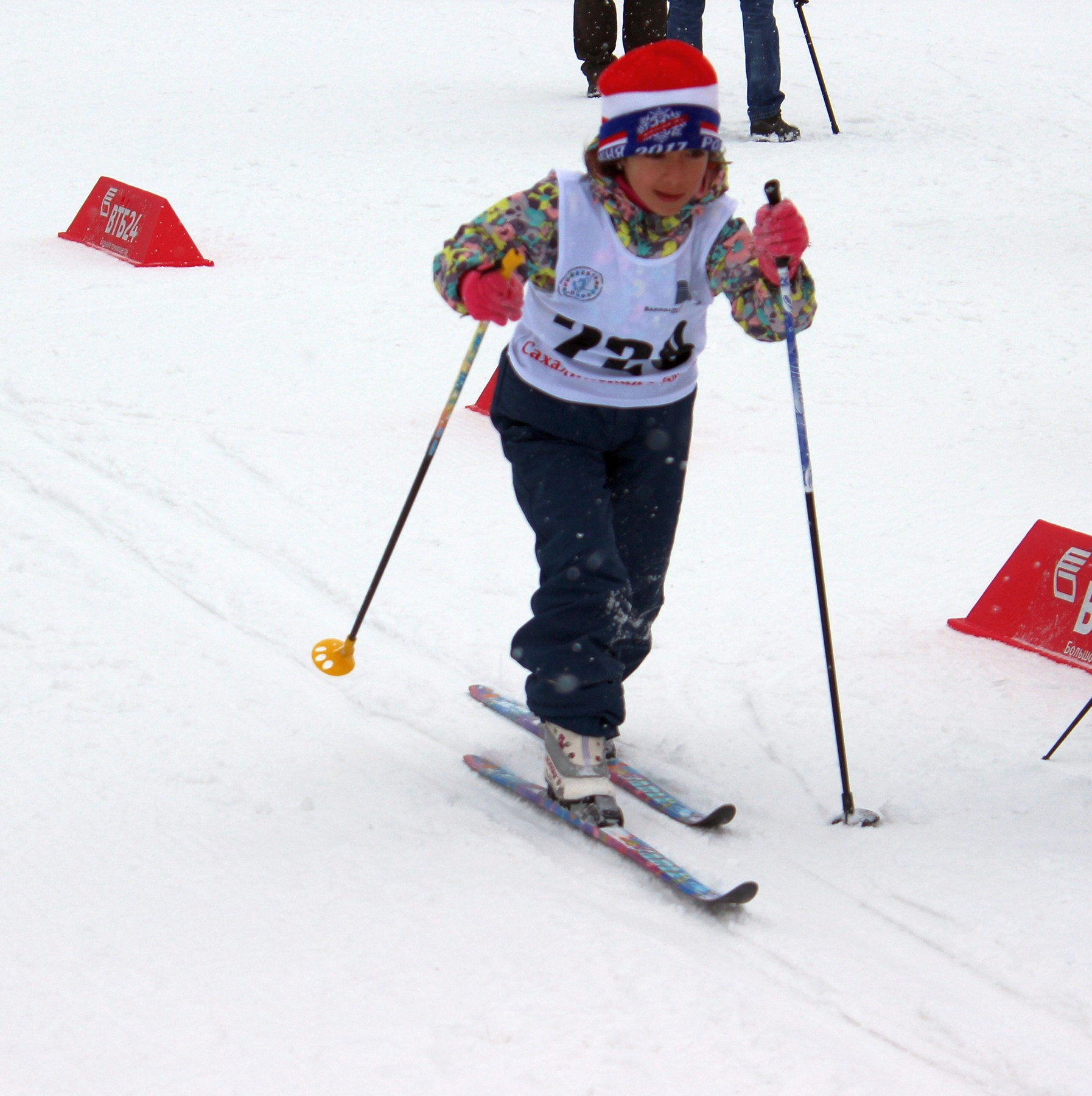 Соревнования по лыжным гонкам среди воспитанников детских садов