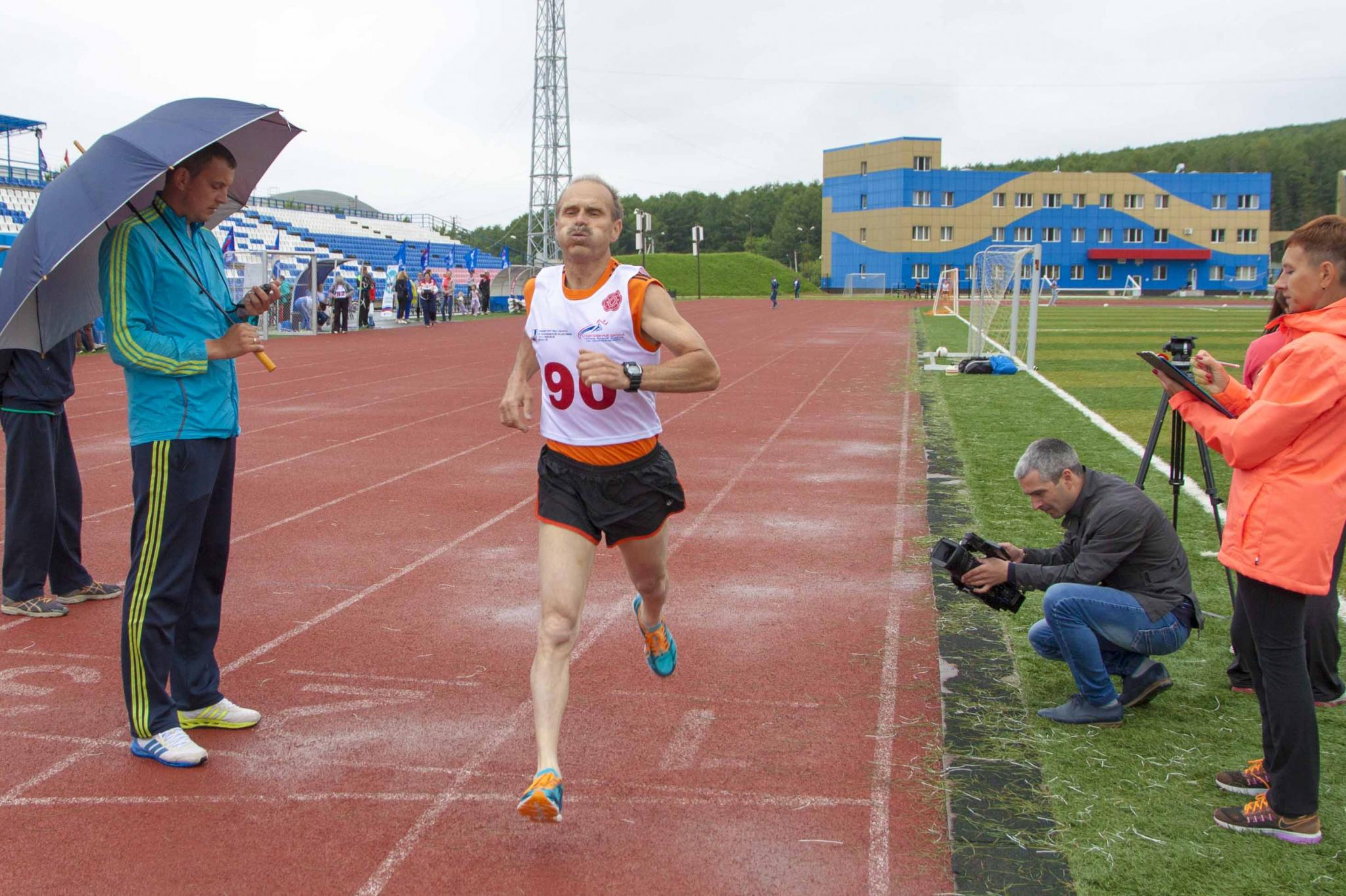 Спартакиада пенсионеров Южно-Сахалинска