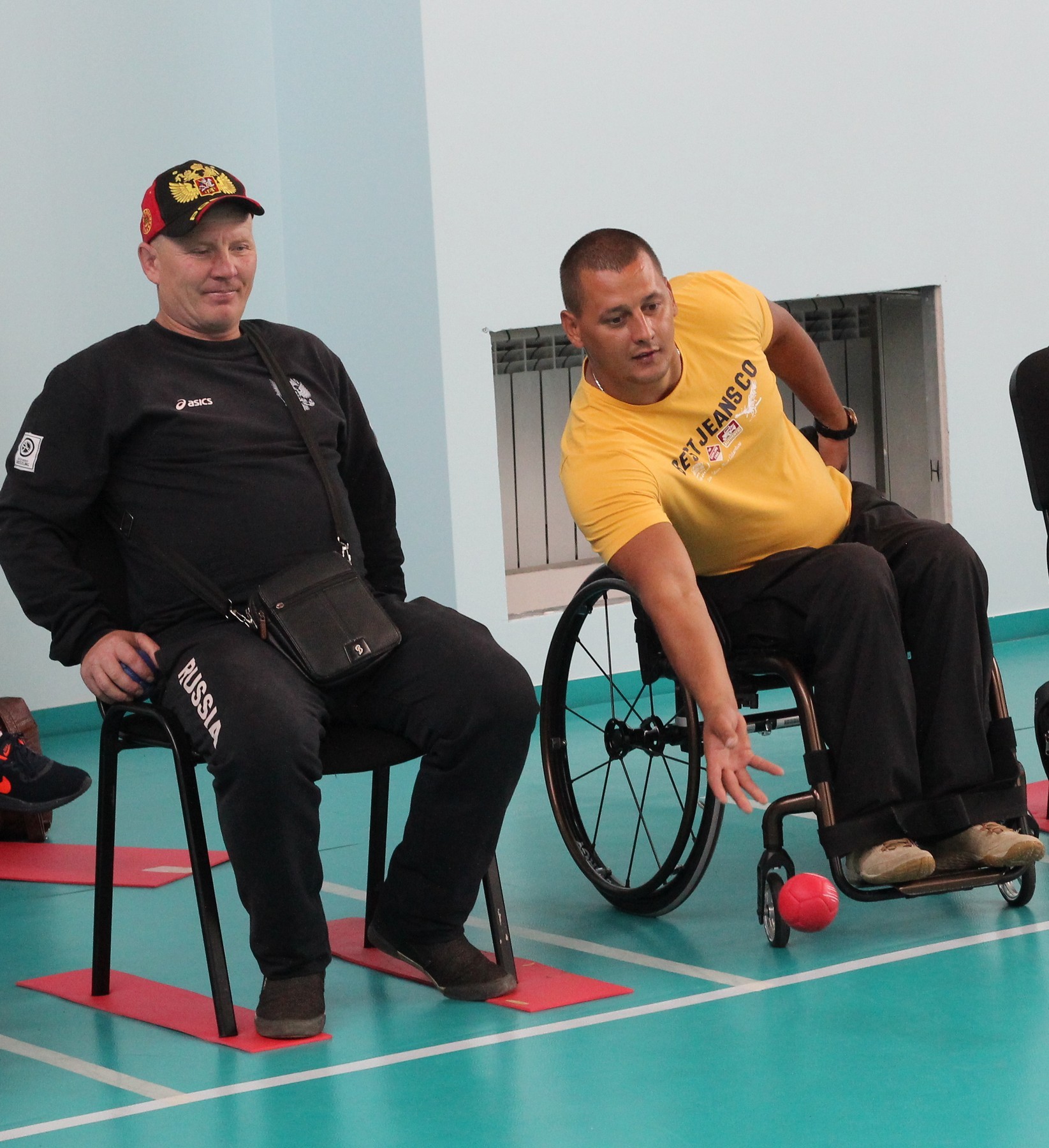 Областной турнир по игре бочча