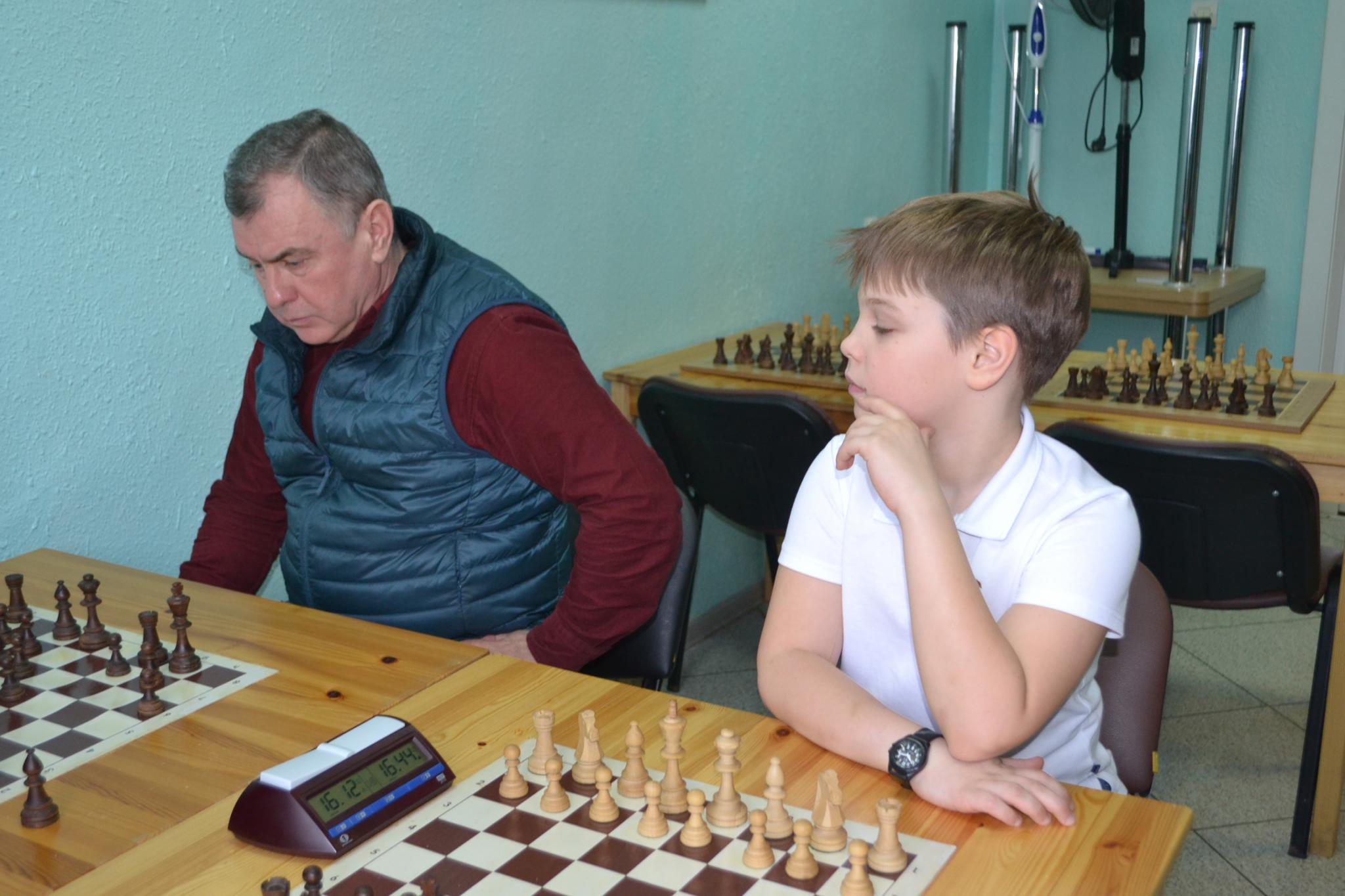 Первый семейный шахматный турнир