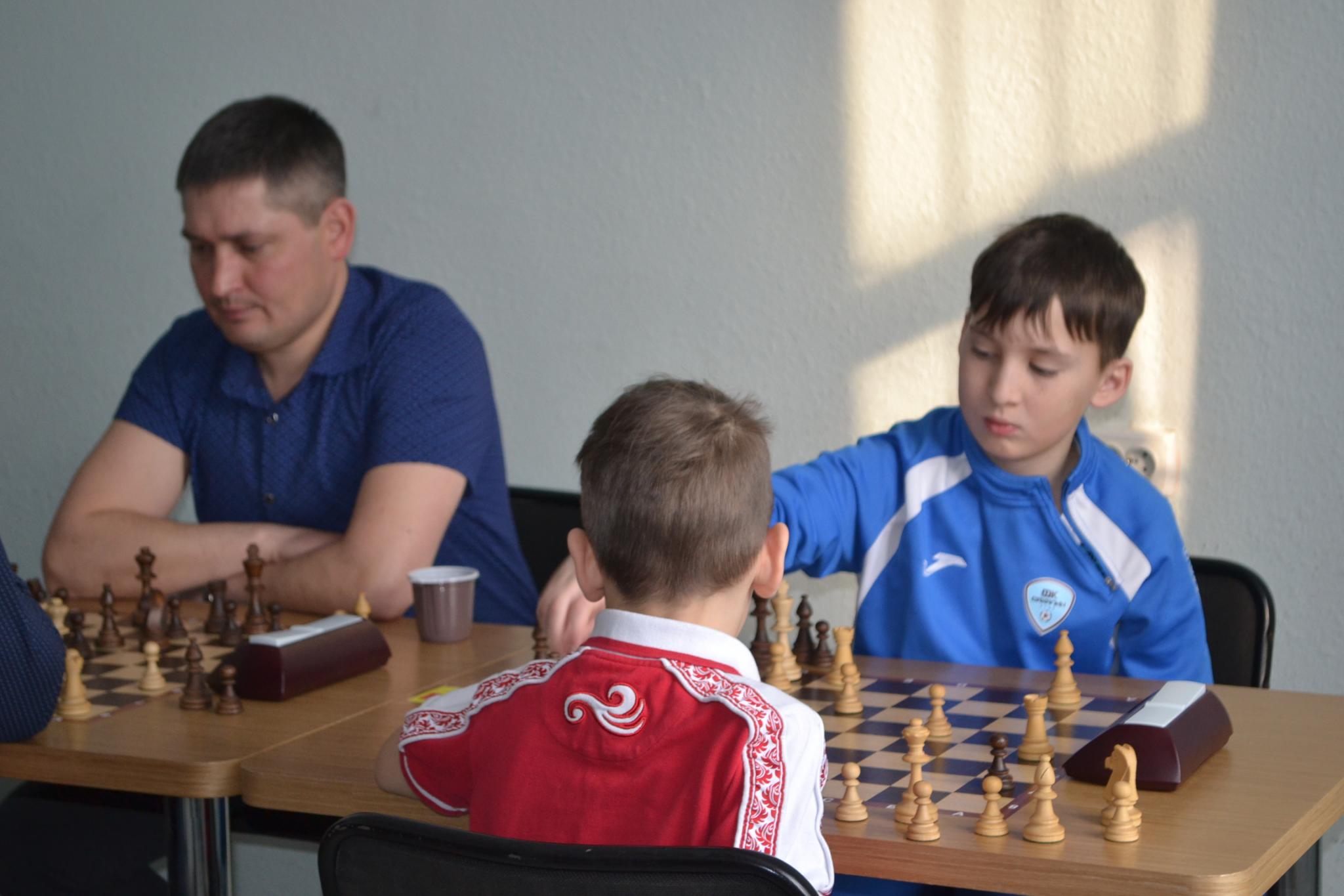 Первый семейный шахматный турнир