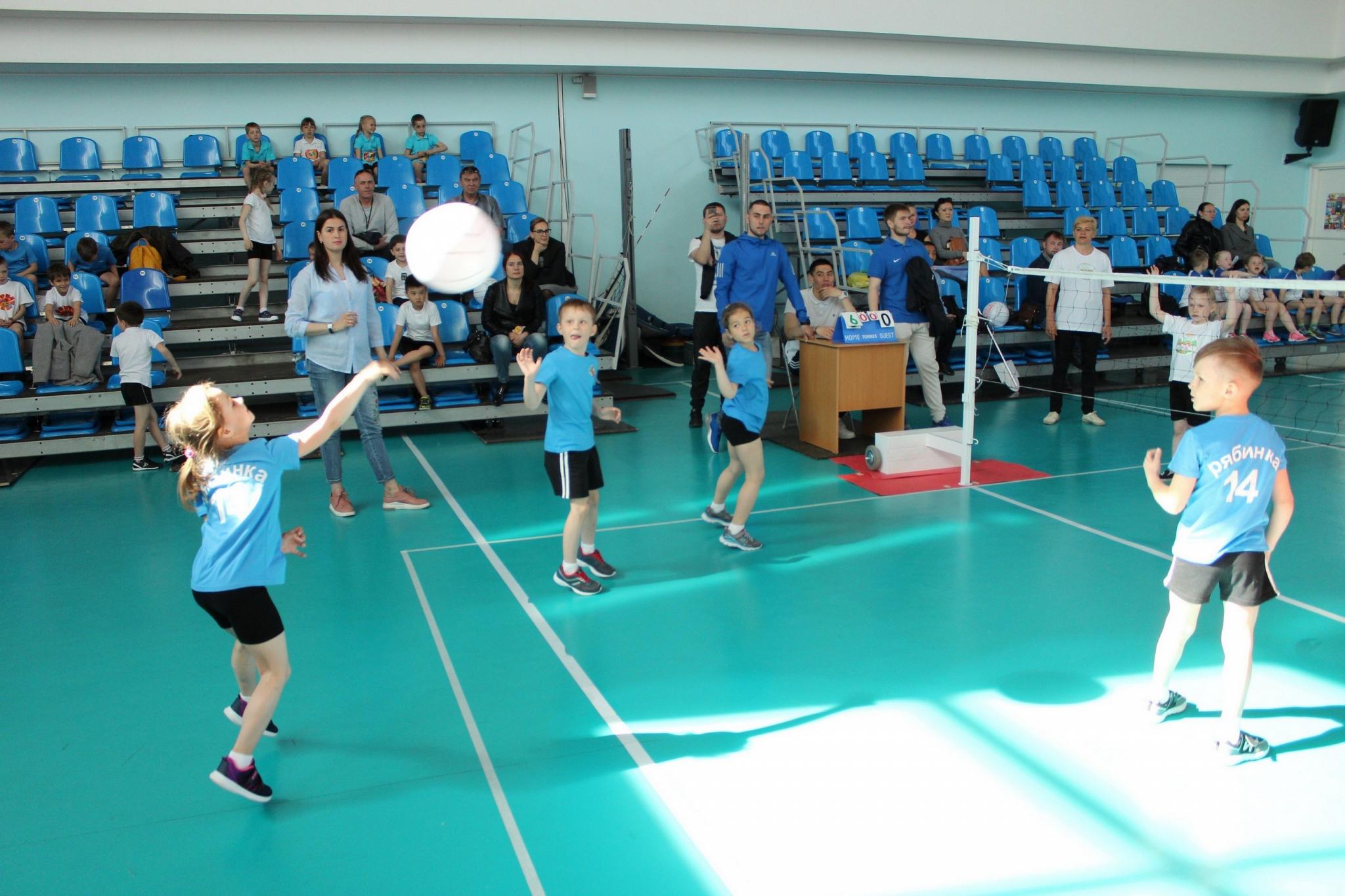 Открытый турнир по мини-волейболу среди воспитанников ДОУ