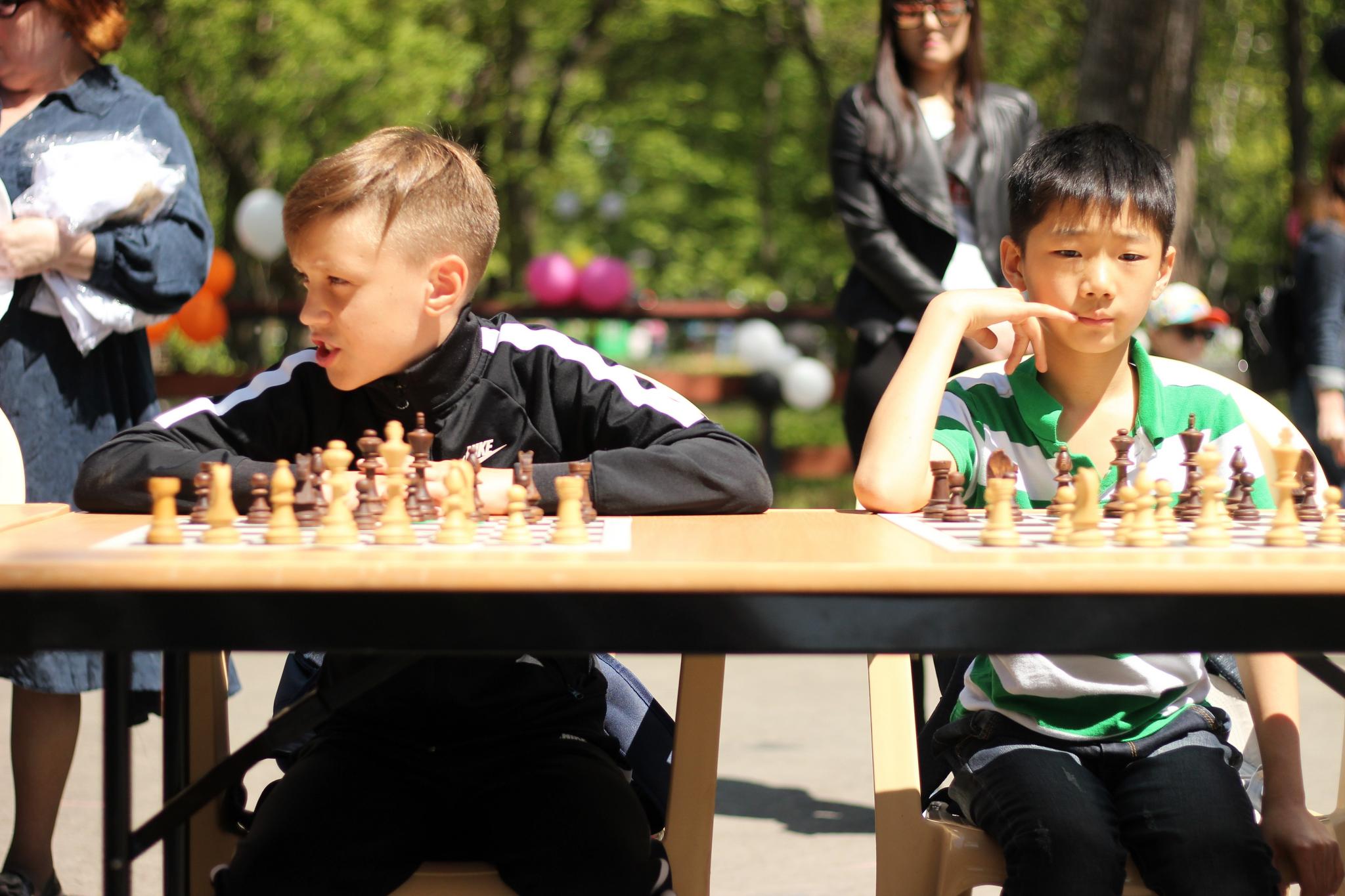 Праздник шахмат, посвященный Международному дню защиты детей