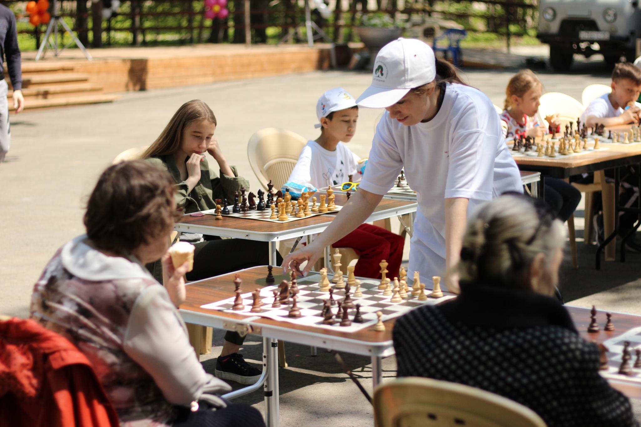 Праздник шахмат, посвященный Международному дню защиты детей