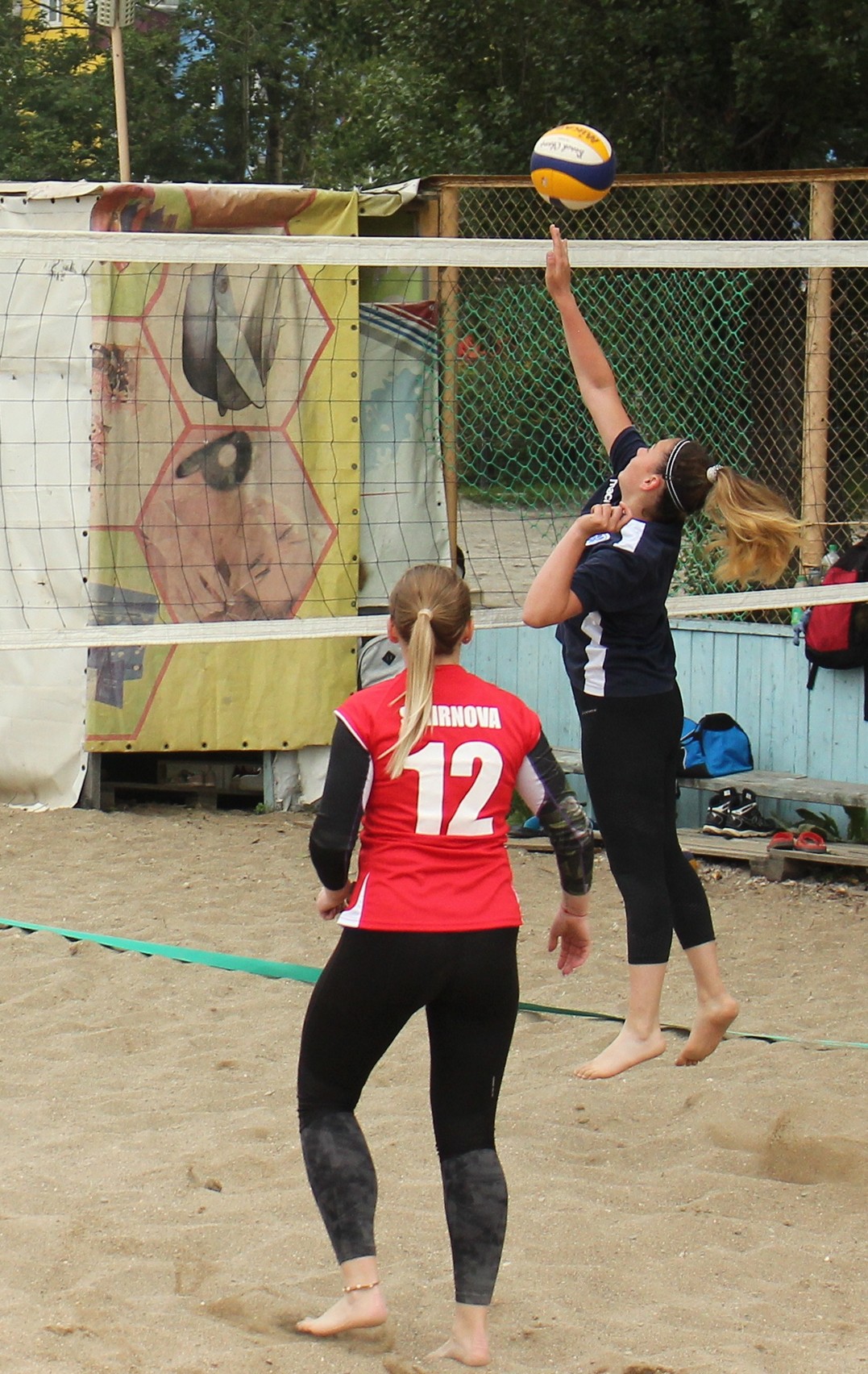 Первый тур чемпионата области по пляжному волейболу