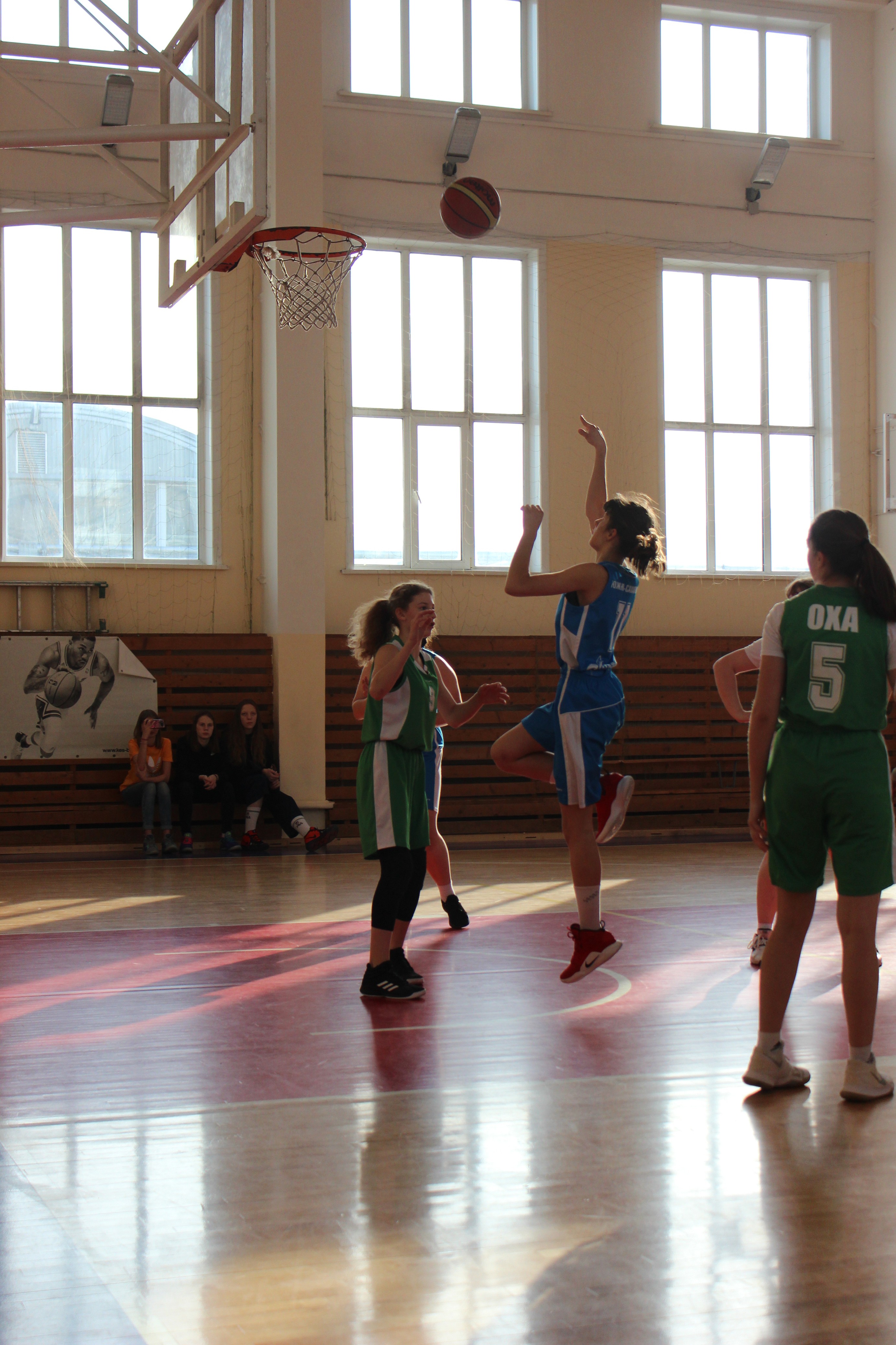 Первенство области по баскетболу среди девушек