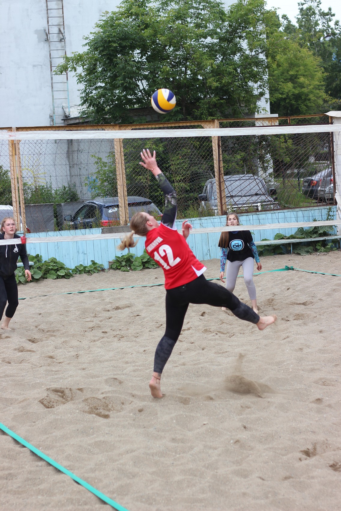 Первый тур чемпионата области по пляжному волейболу