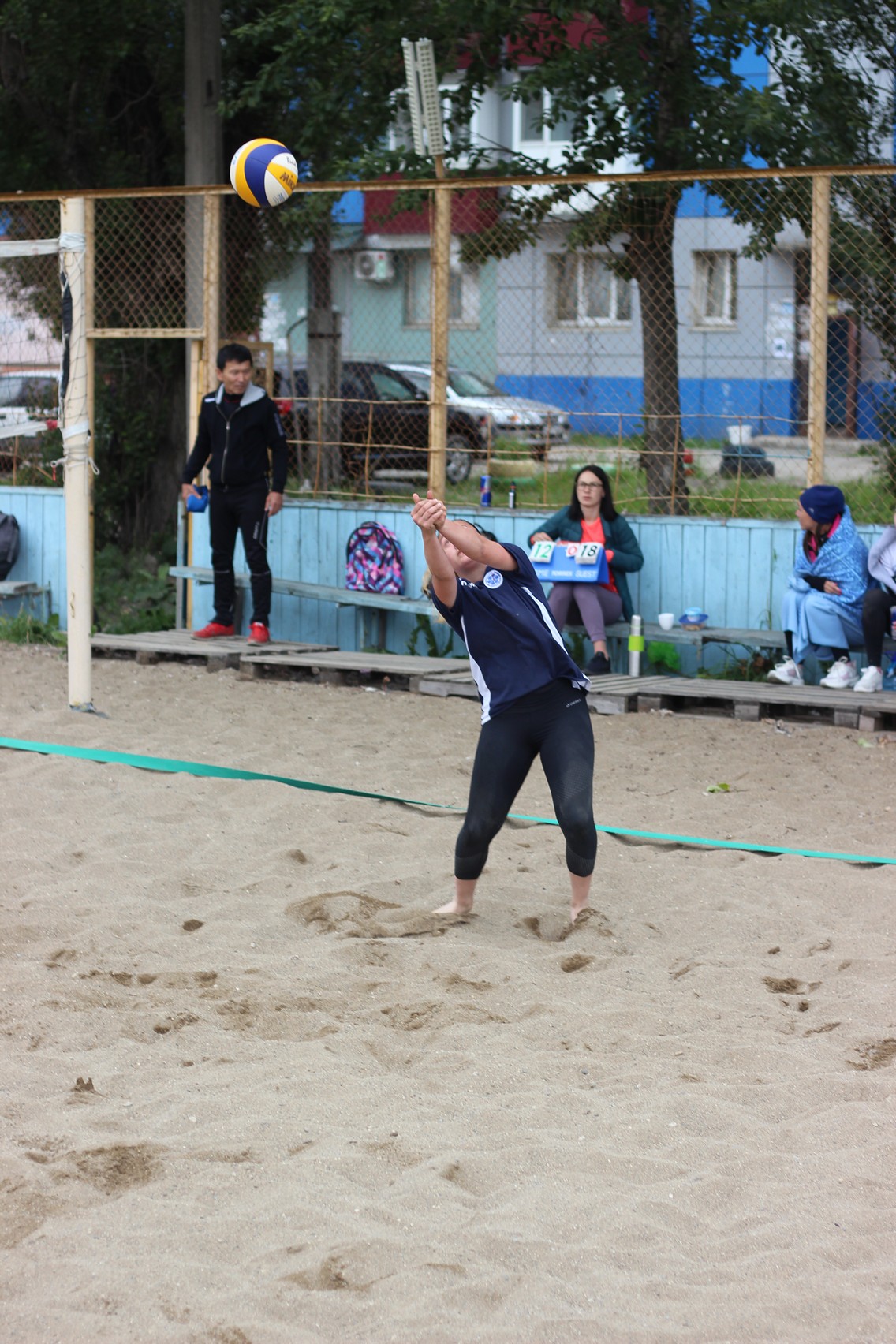 Первый тур чемпионата области по пляжному волейболу