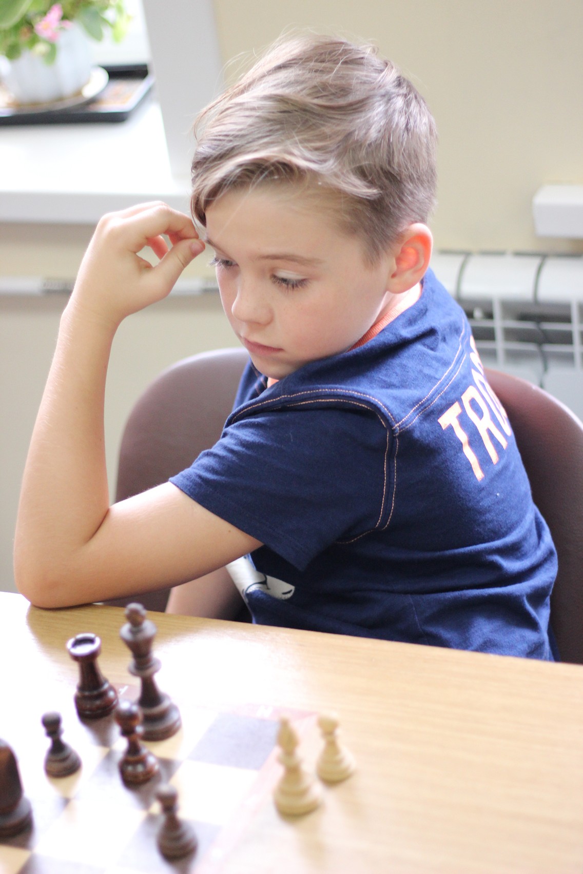 Городской турнир по шахматам среди школьников