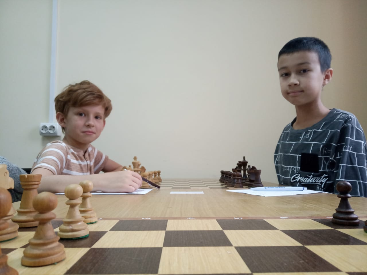 Городской турнир по шахматам среди школьников