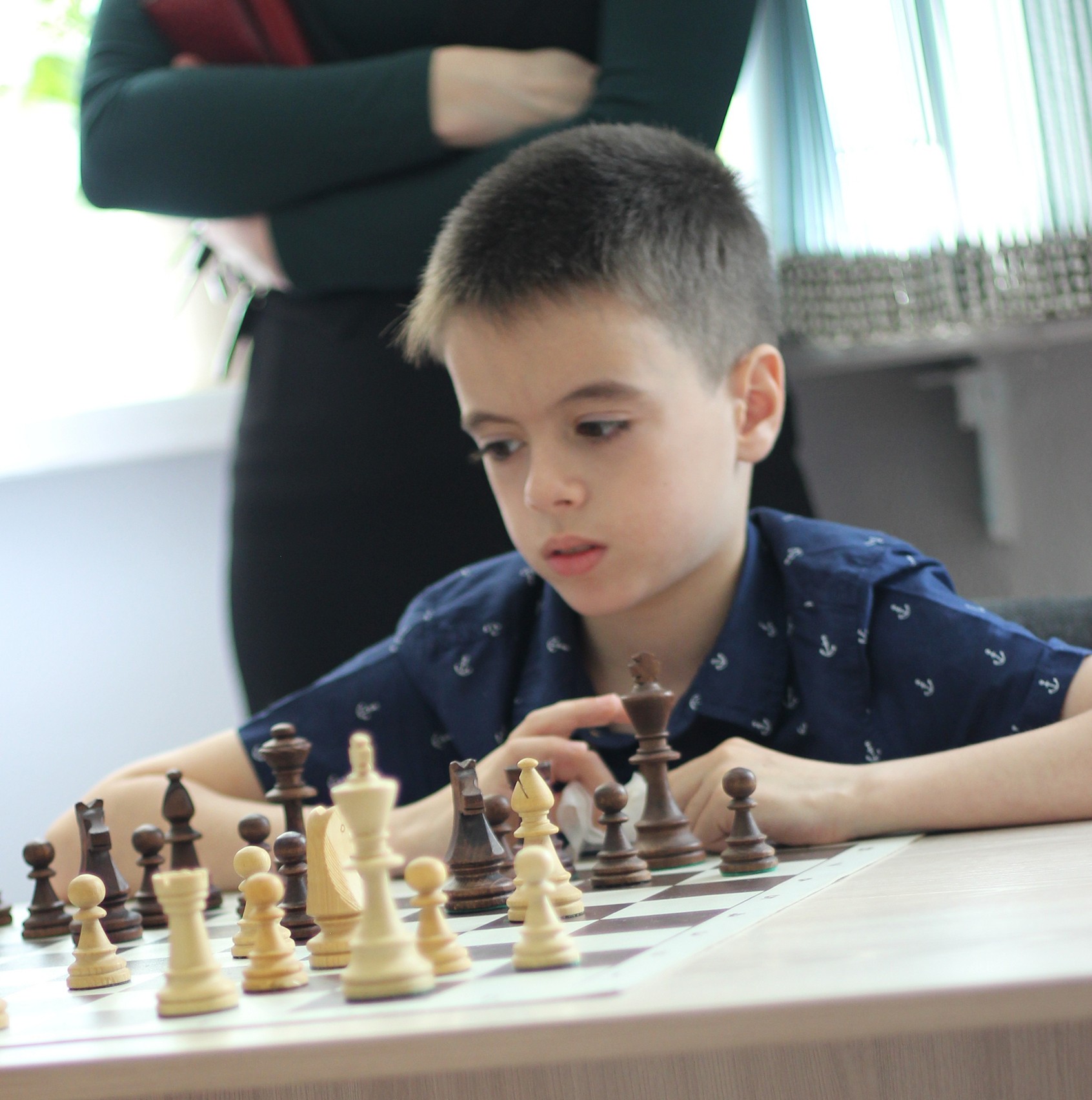 Открытие шахматного клуба "Вертикаль"