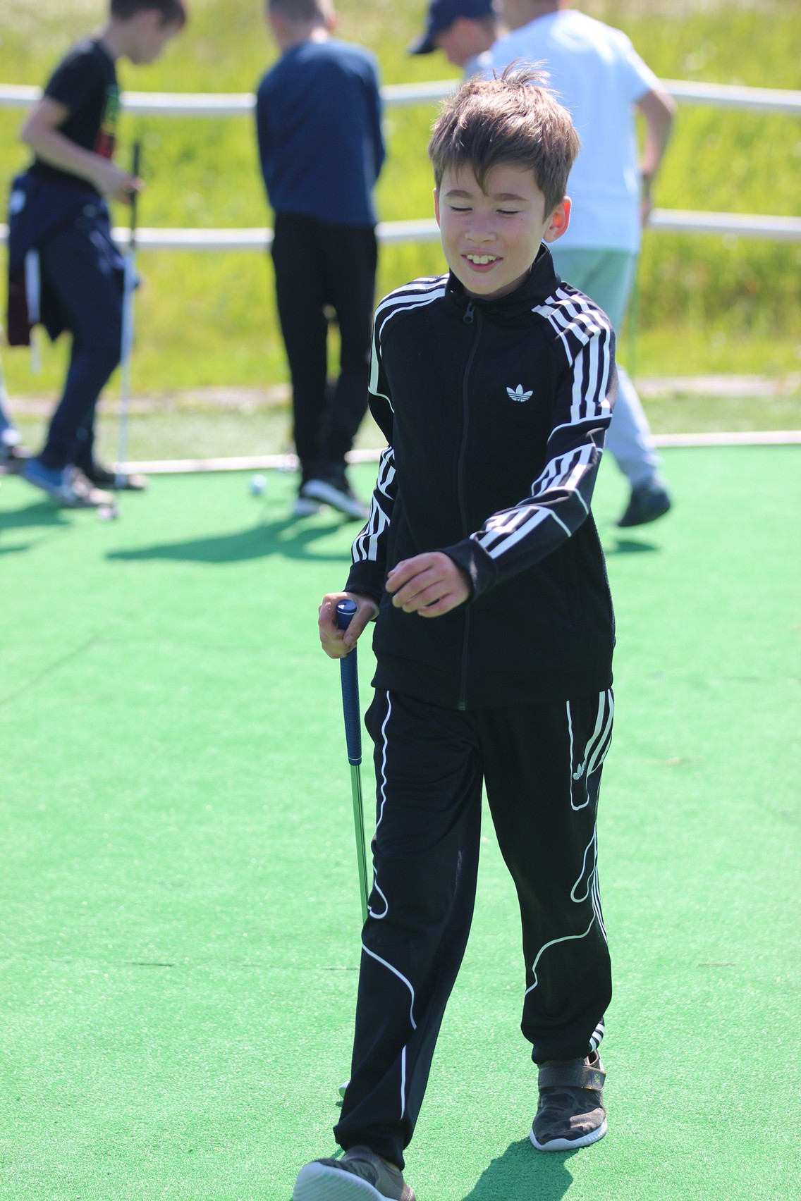 Поездка юных шахматистов в гольф-клуб