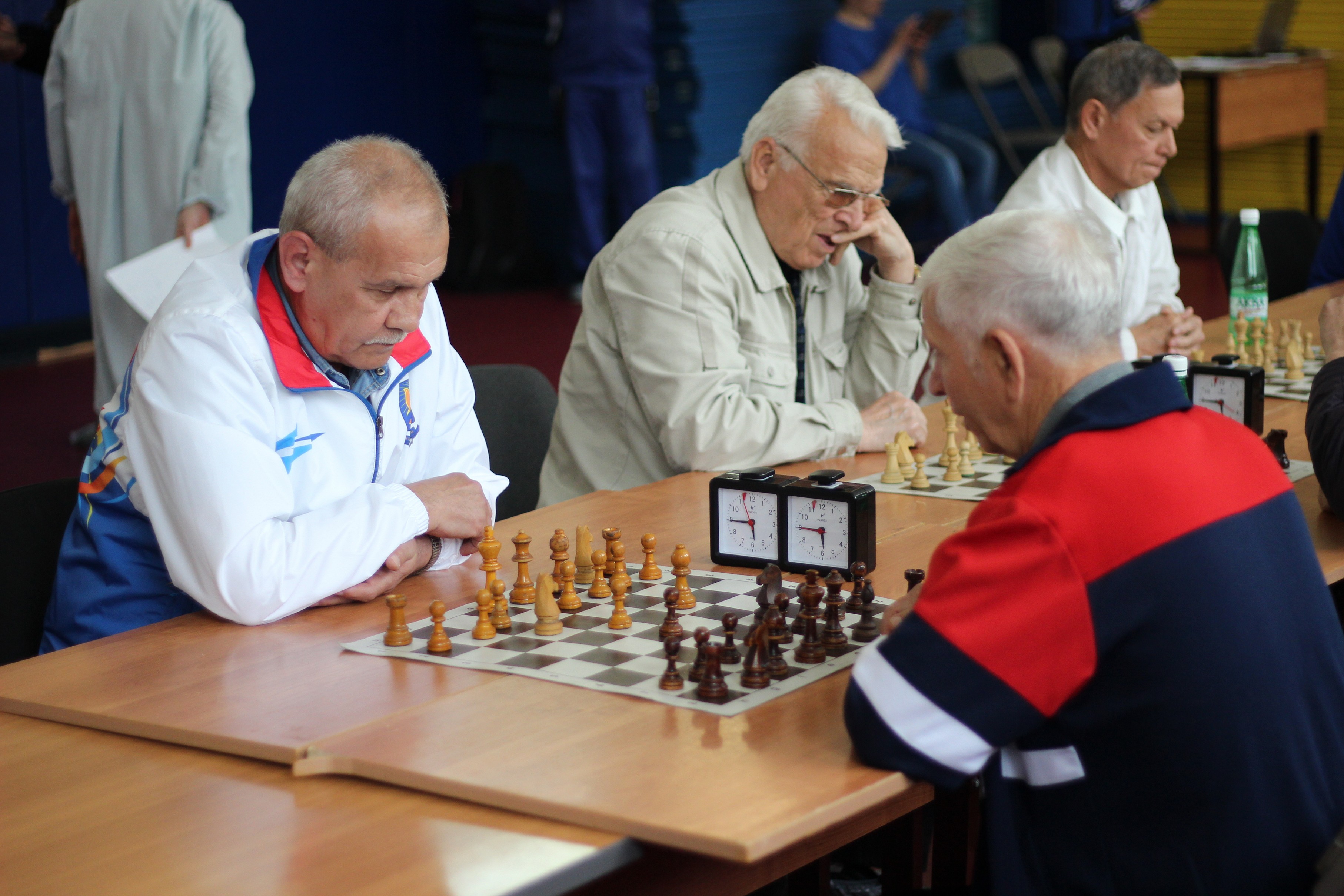 Турнир по шахматам в зачет Спартакиады пенсионеров Сахалинской области