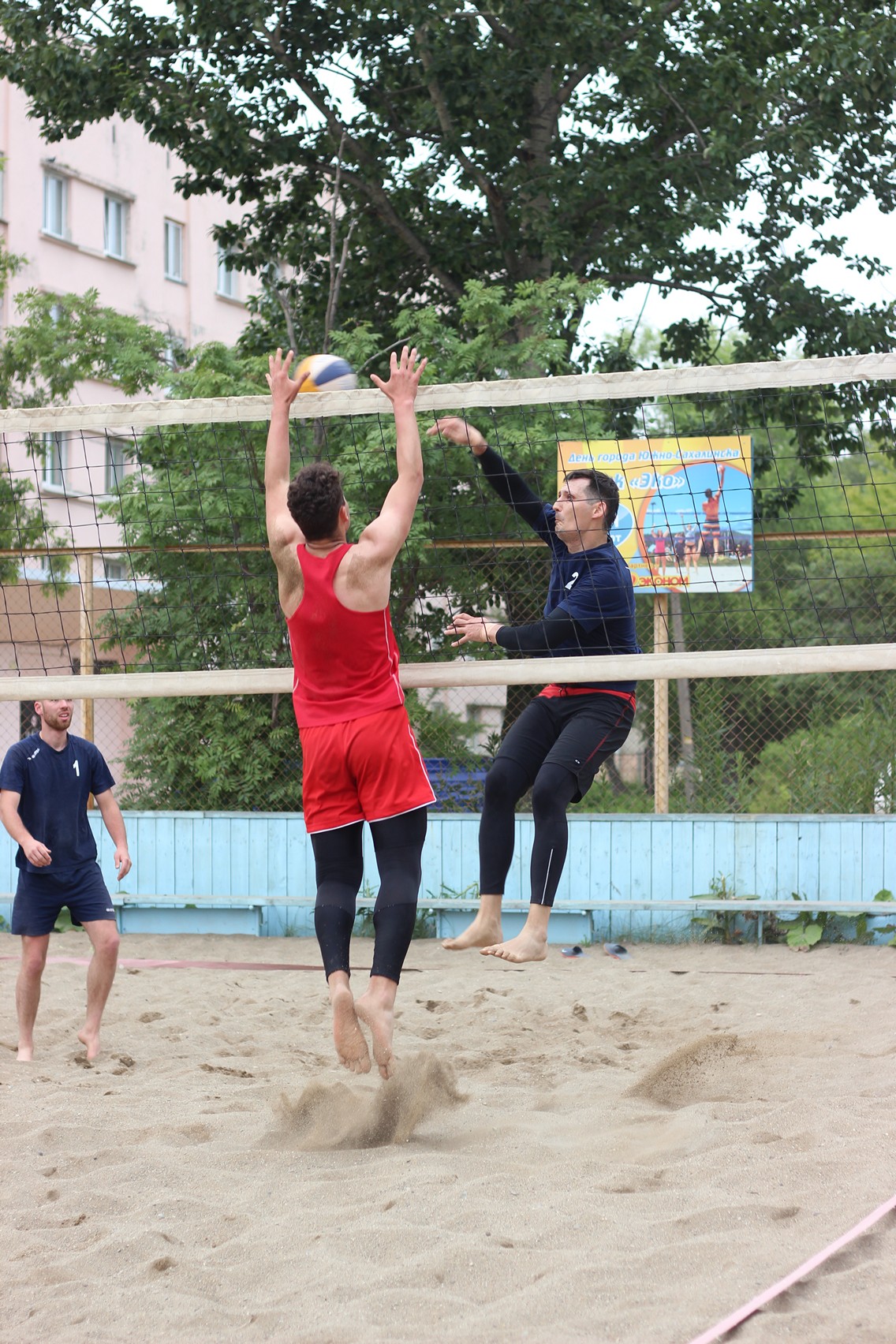 Первый тур чемпионата области по пляжному волейболу