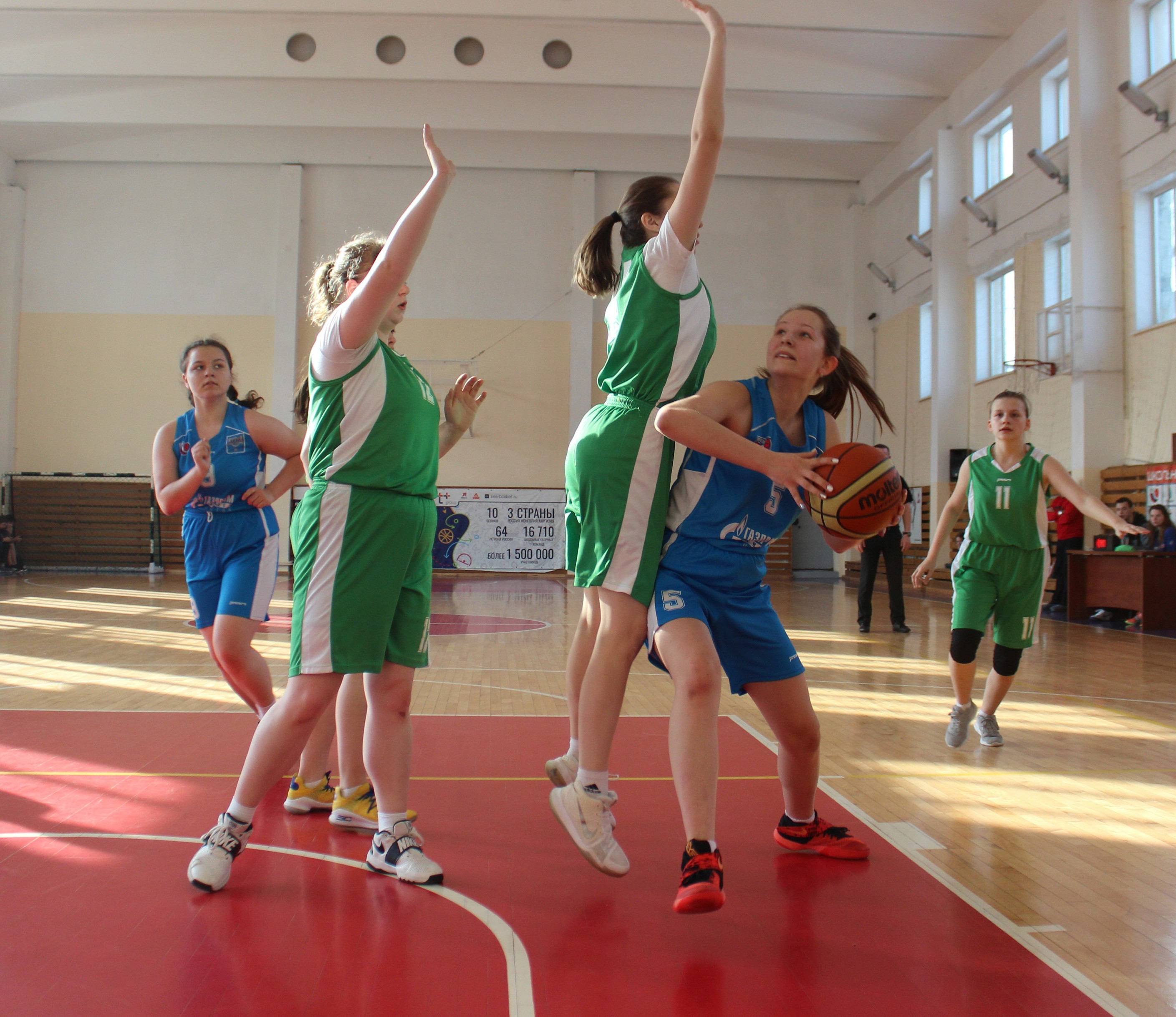 Первенство области по баскетболу среди девушек