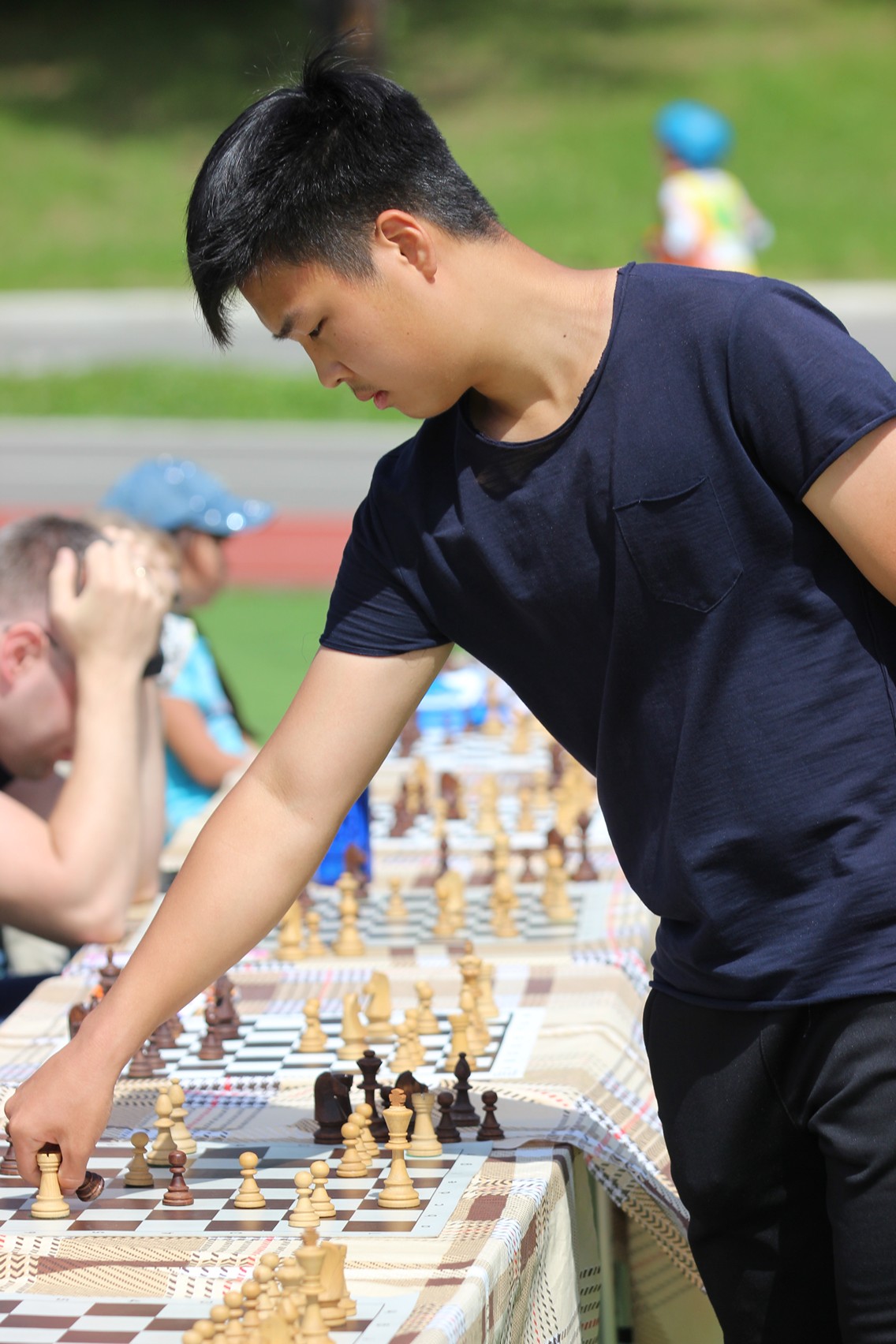 Сеанс одновременной игры в шахматы, посвященный Дню физкультурника