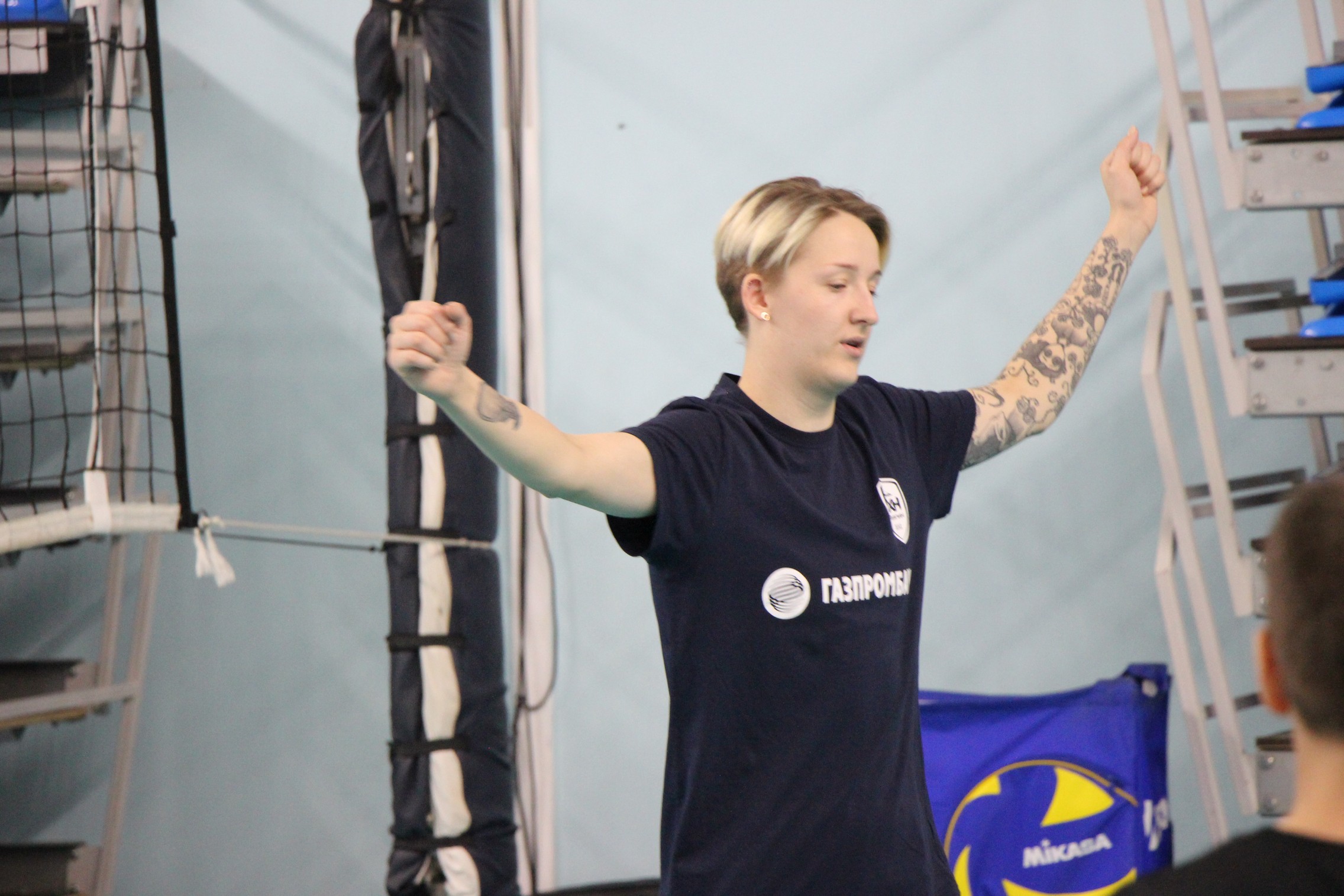 Мастер-класс в "СШ по волейболу"