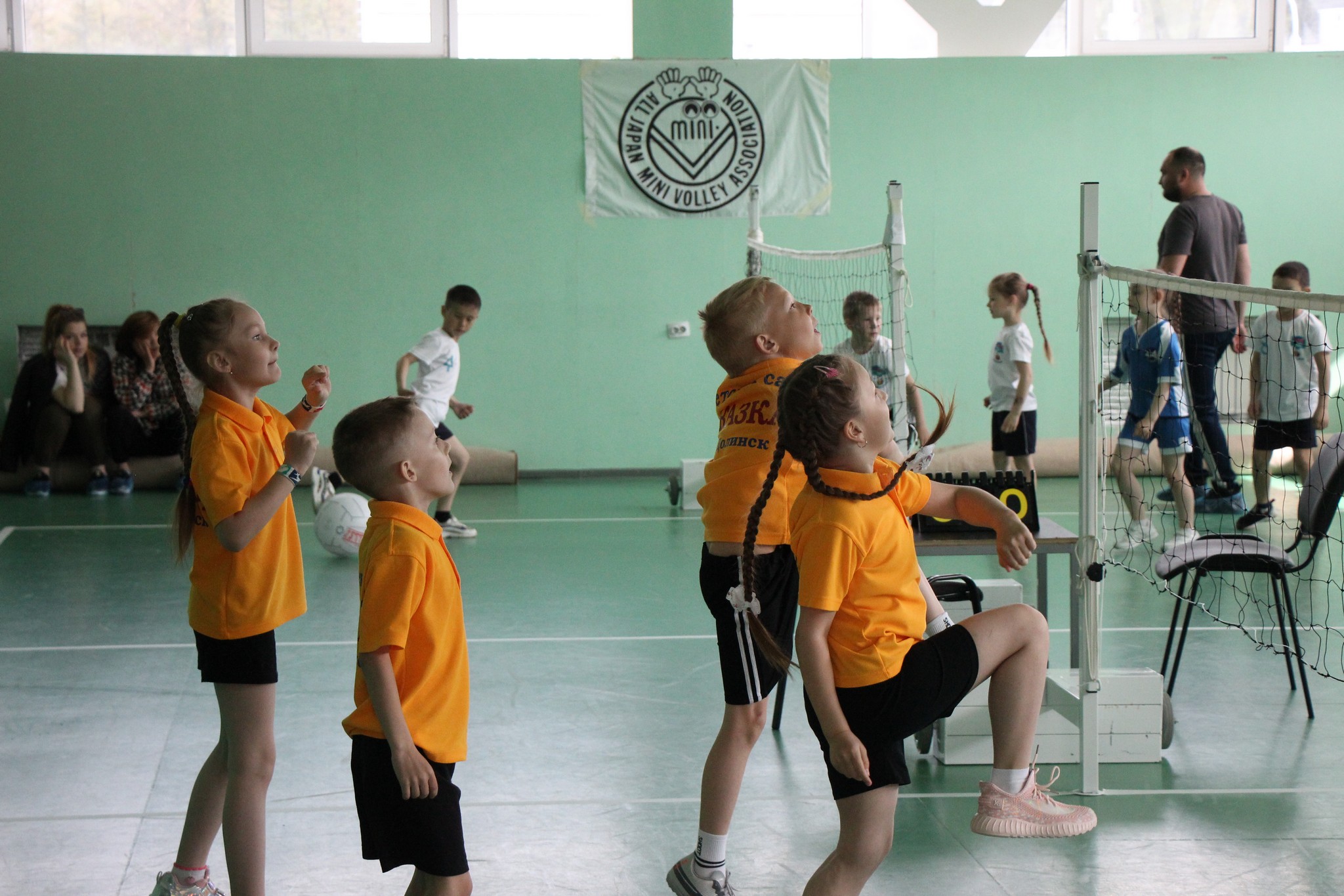 Турнир по мини-волейболу в рамках областной Спартакиады воспитанников детских садов