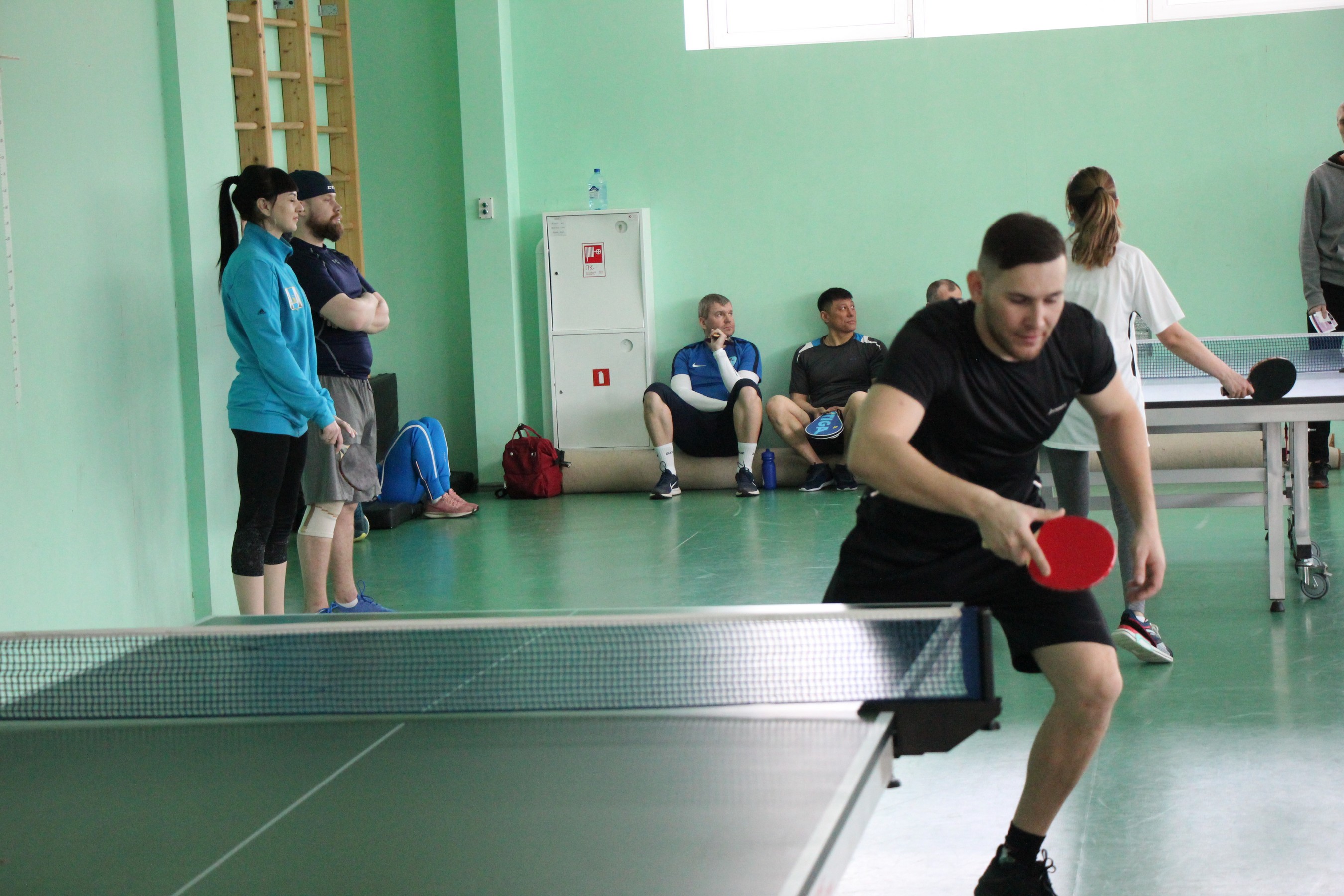 Турнир по настольному теннису в рамках Спартакиады Минспорта