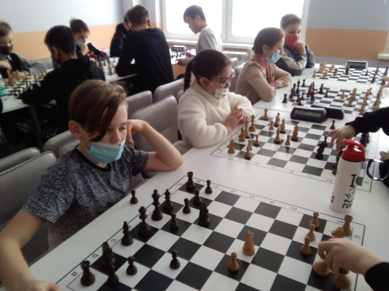 Шахматное двоеборье (шведские + парные шахматы)