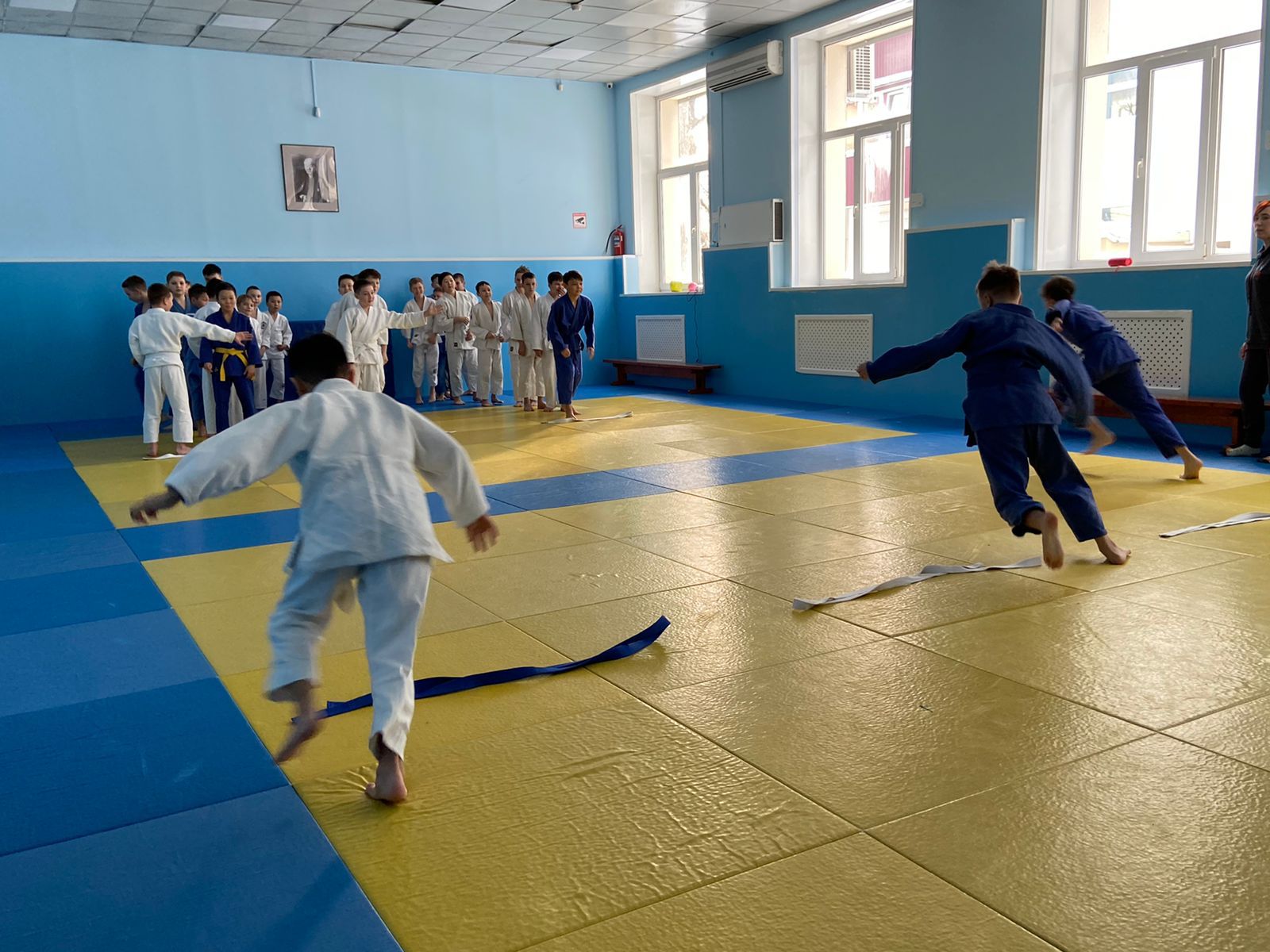 Беседа о честном спорте в "СШ самбо и дзюдо"