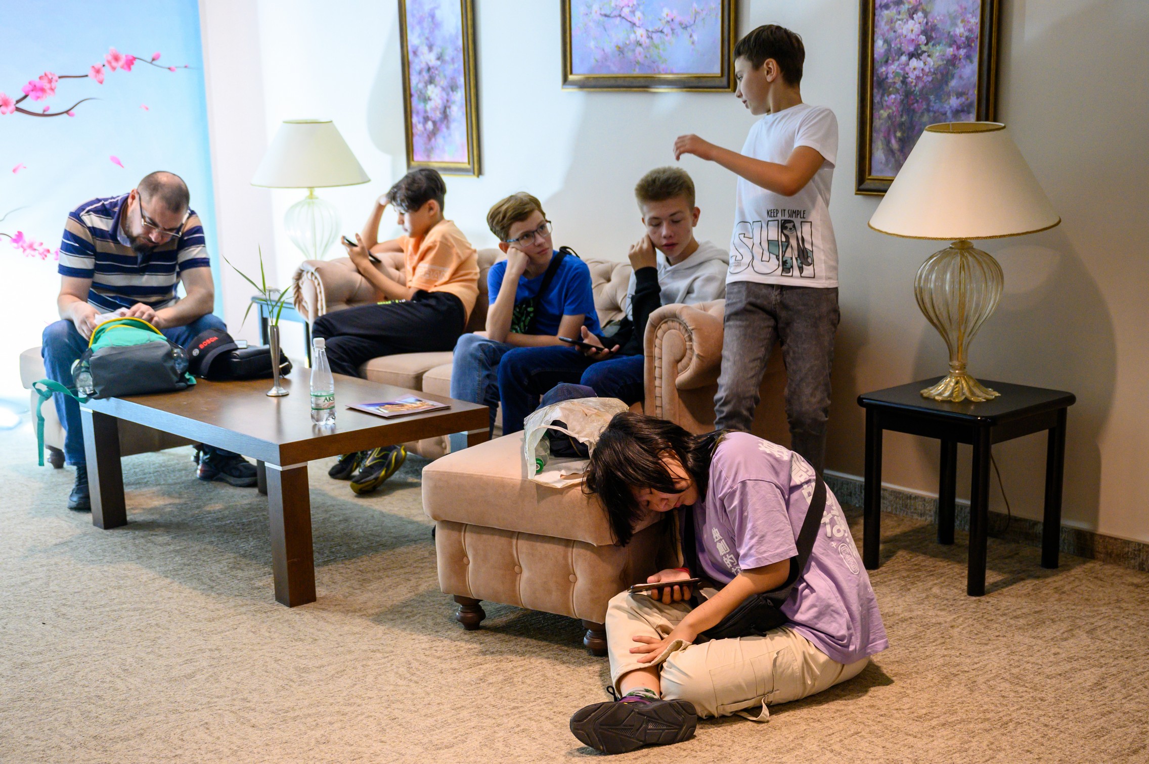 Награждение победителей этапа детского Кубка России по шахматам в Южно-Сахалинске