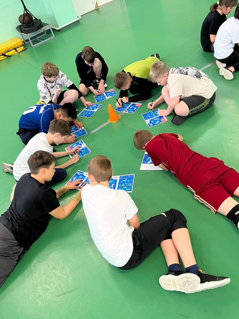 Лекция на антидопинговую тему в «СШ по волейболу»