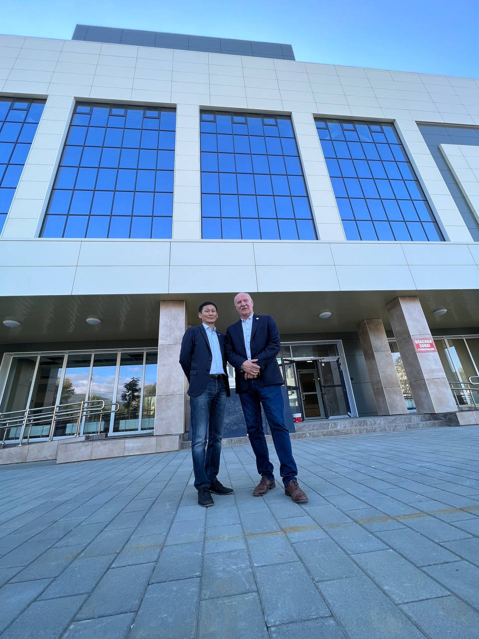 Приезд знаменитого фехтовальщика Александра Романькова в свой родной город Корсаков