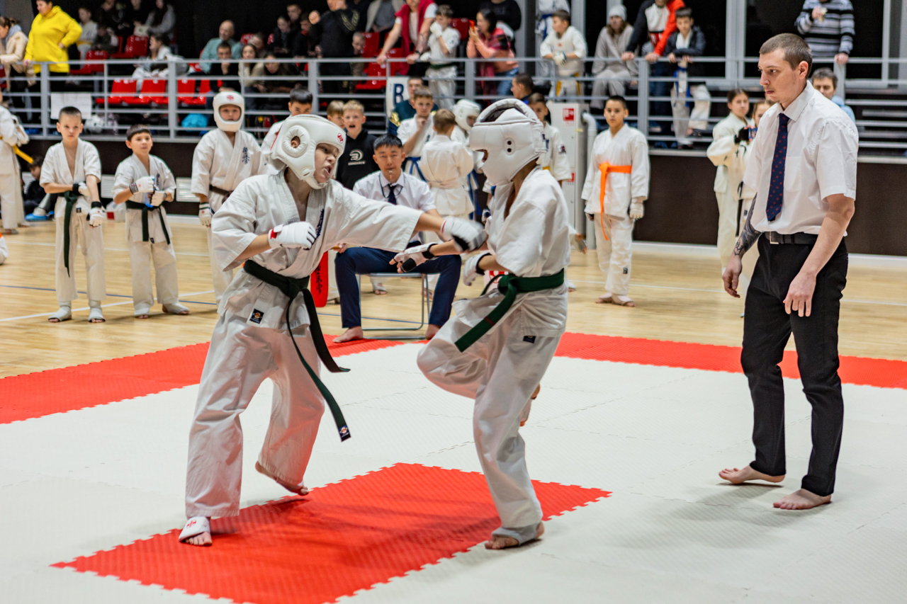 Чемпионат и первенство области по киокусинкай