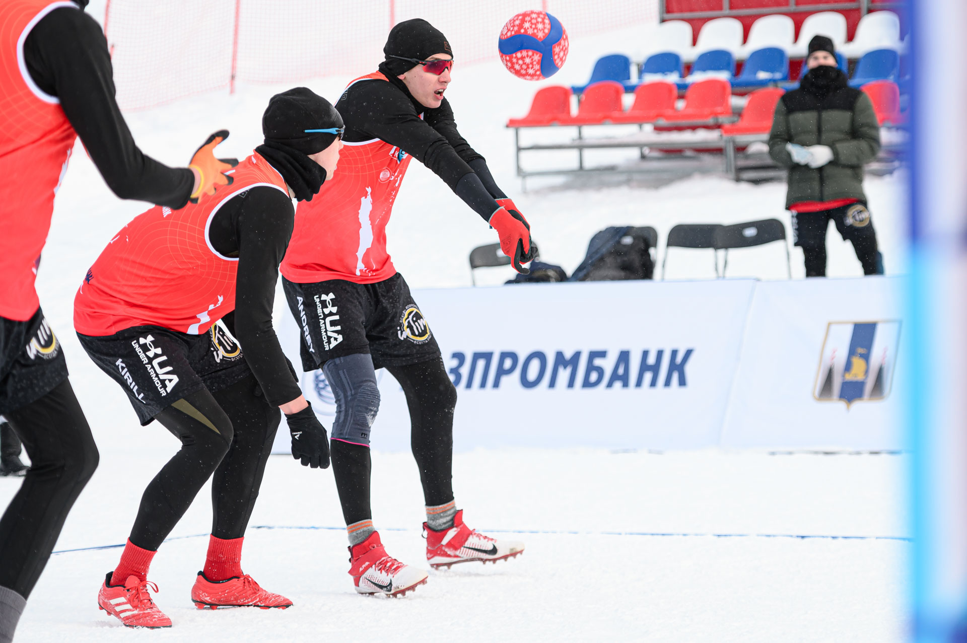 Этап Кубка России по волейболу на снегу